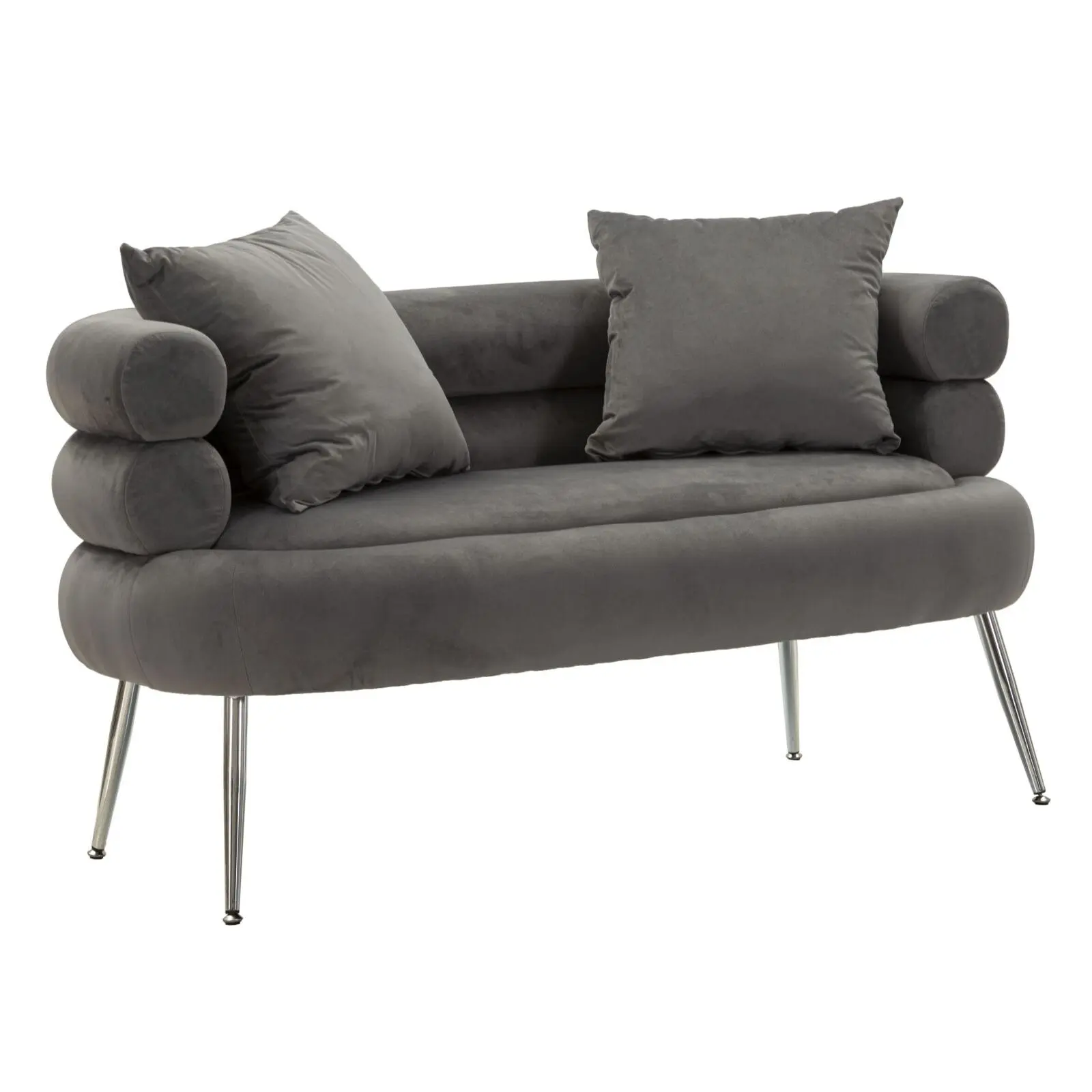 Canapé avec coussin Mauro Ferretti Silvery Plus Canapé avec coussin Mauro Ferretti Silvery Plus