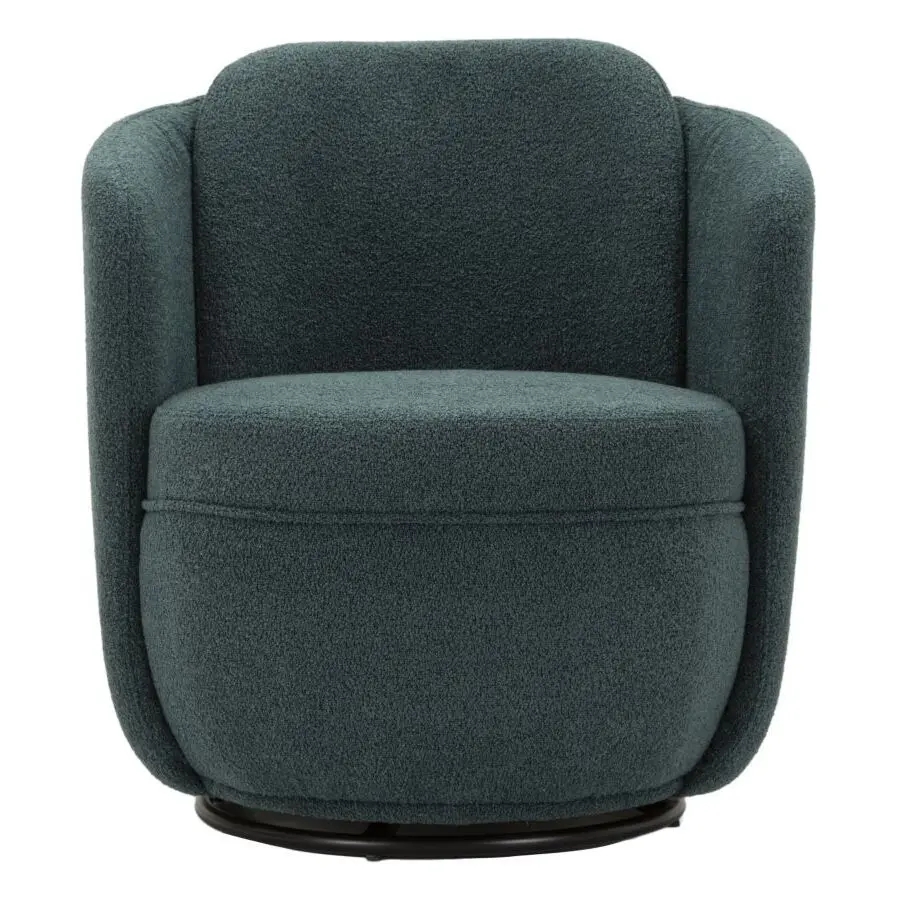 Fauteuil Mauro Ferretti Girevole Torino Ottanio Cm 70X72X75 (Altezza Seduta Fauteuil Mauro Ferretti Girevole Torino Ottanio Cm 70X72X75 (Altezza Seduta