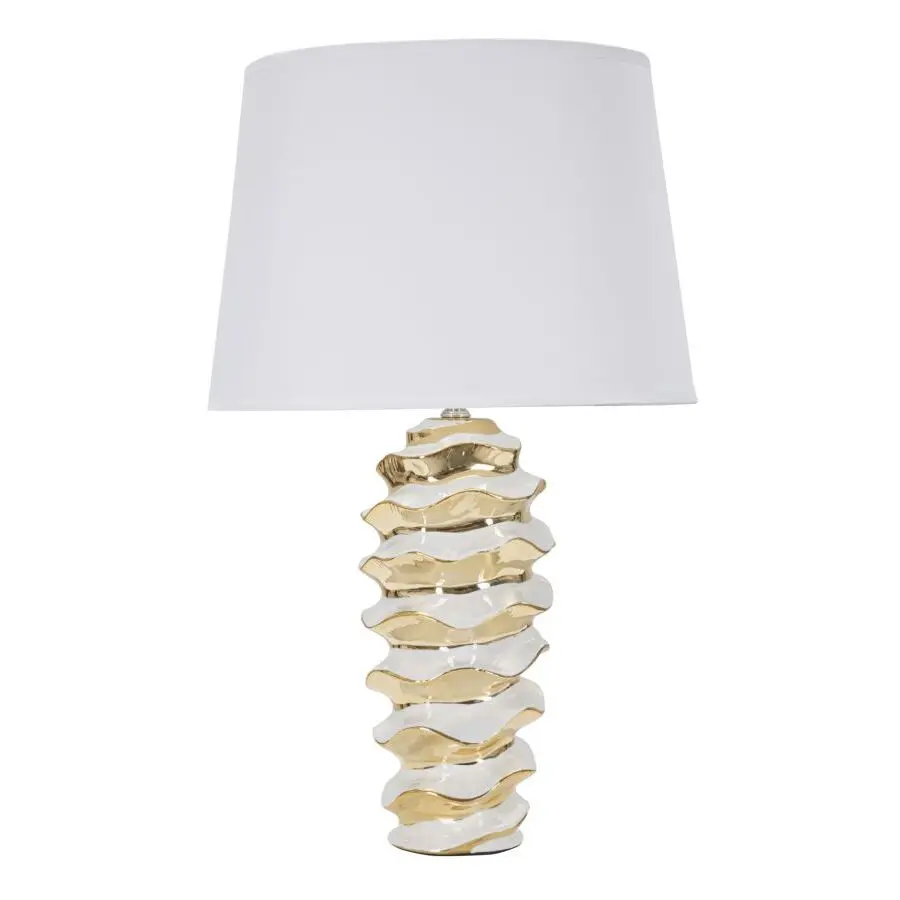 Mauro Ferretti Blanc Lampe De Table Glam Space