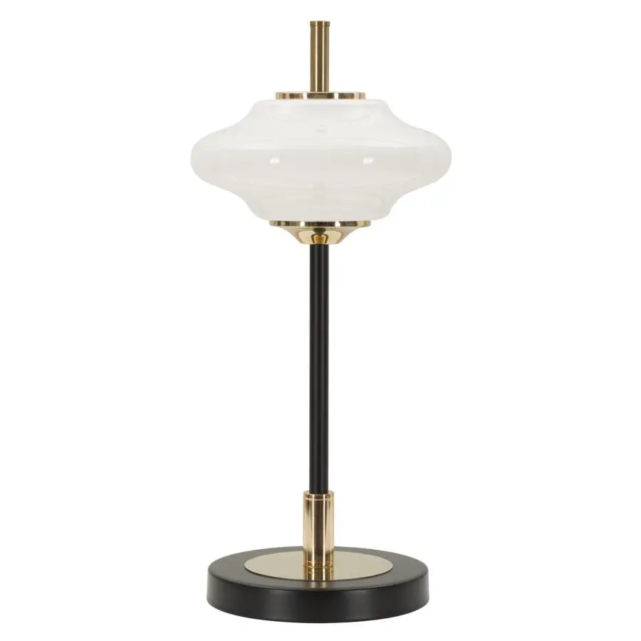 Mauro Ferretti Doré Lampe De Table Vintage