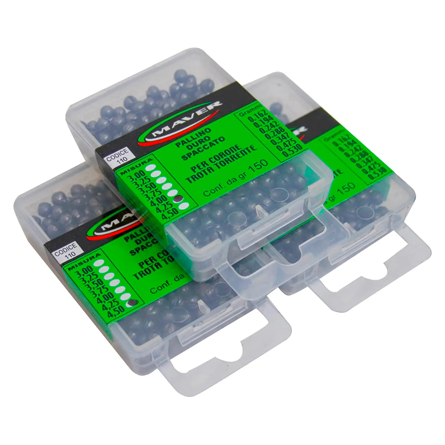 Leads Maver Pallini Duri Spaccati
