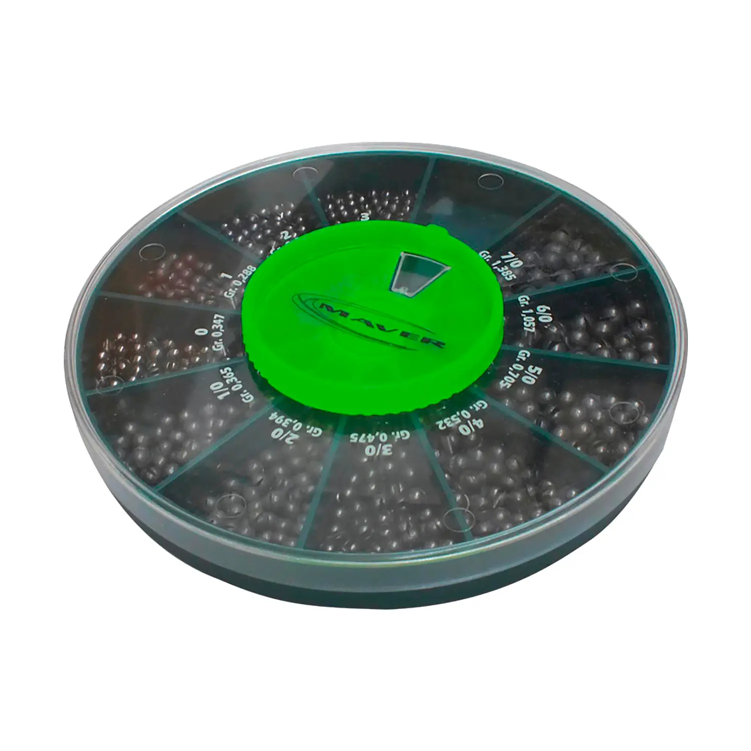 Blei Maver Scat. Pall. Supercalibrati Mis. 3-7/0 2