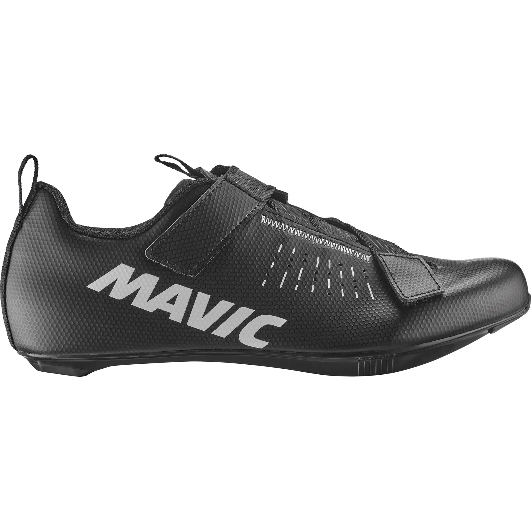 Aksium Strap Rennradschuhe Schwarz