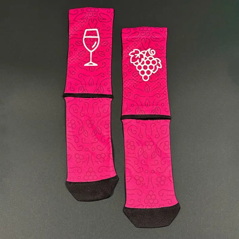 Damessokken Mb Wear Édition Limitée Été Vin Raisins