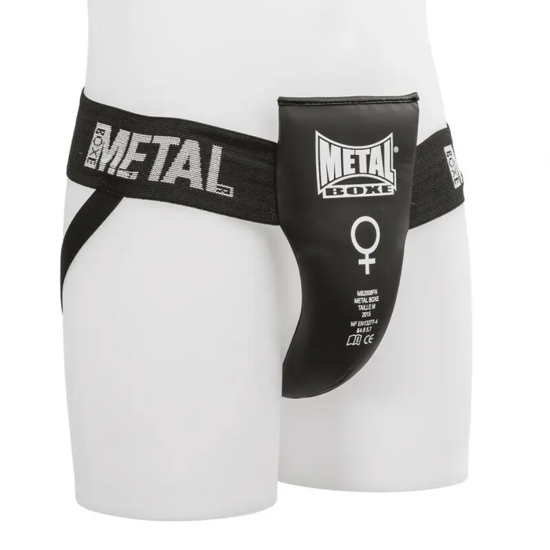 Coquilla de mujer Metal Boxe