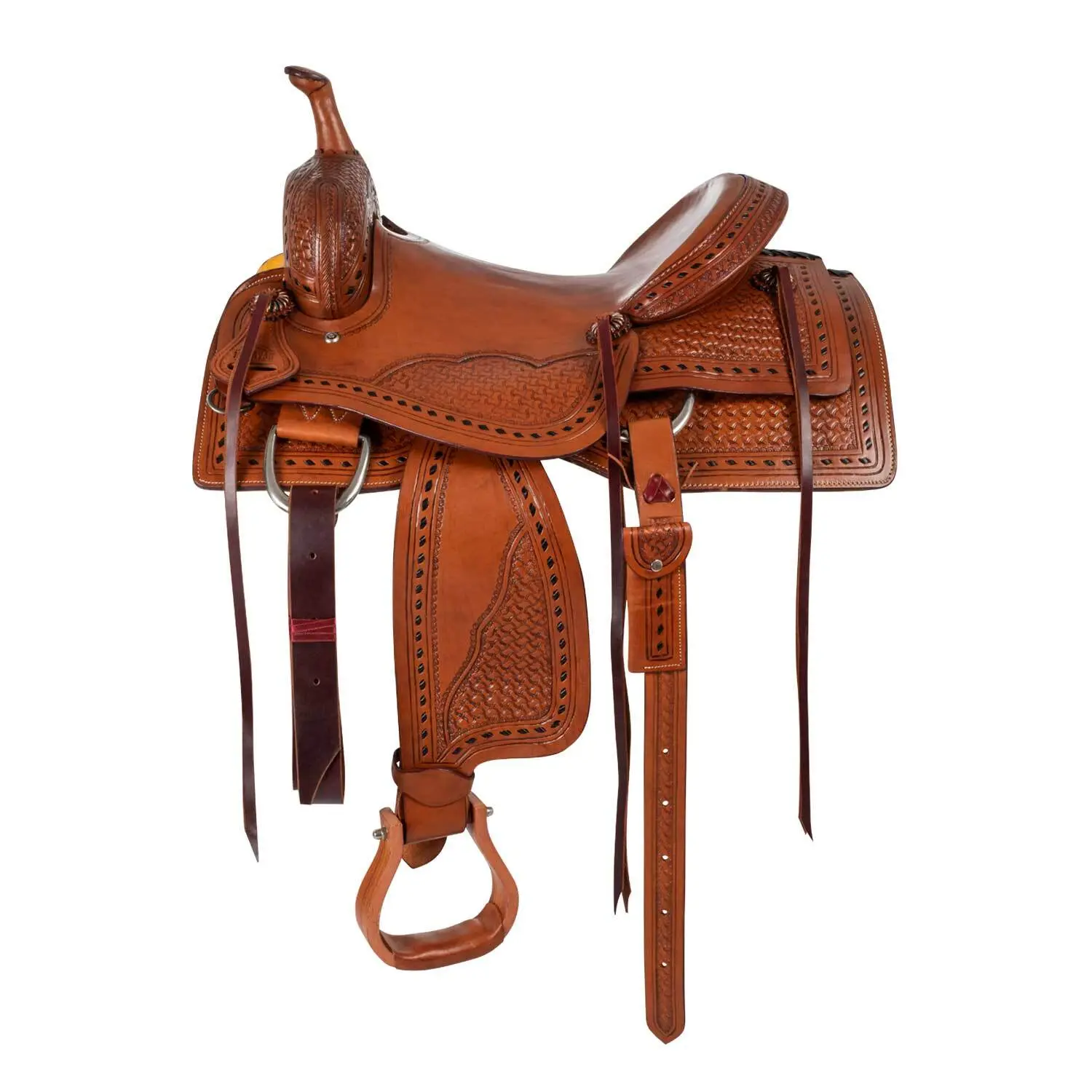 Saddle for horse McBryan Team Penning