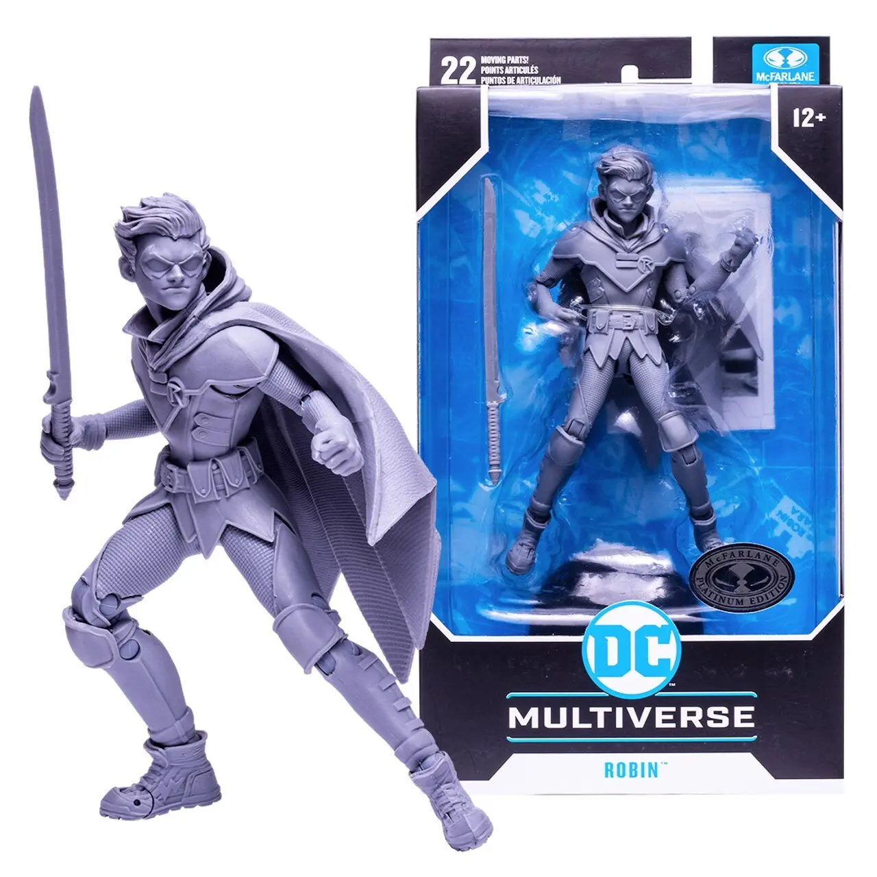 Figurine McFarlane Toys Dc Comics - Dc Multiverse 7in - Damien Wayne Death Metal