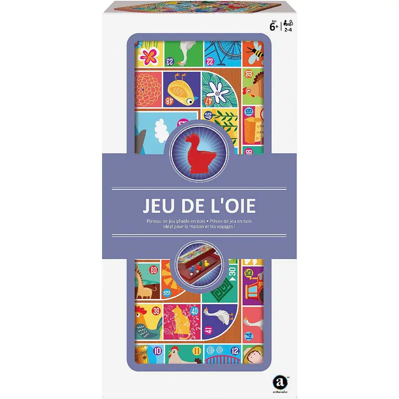 Jeux de société jeu bois pliable jeu de l oie Merchant Ambassador