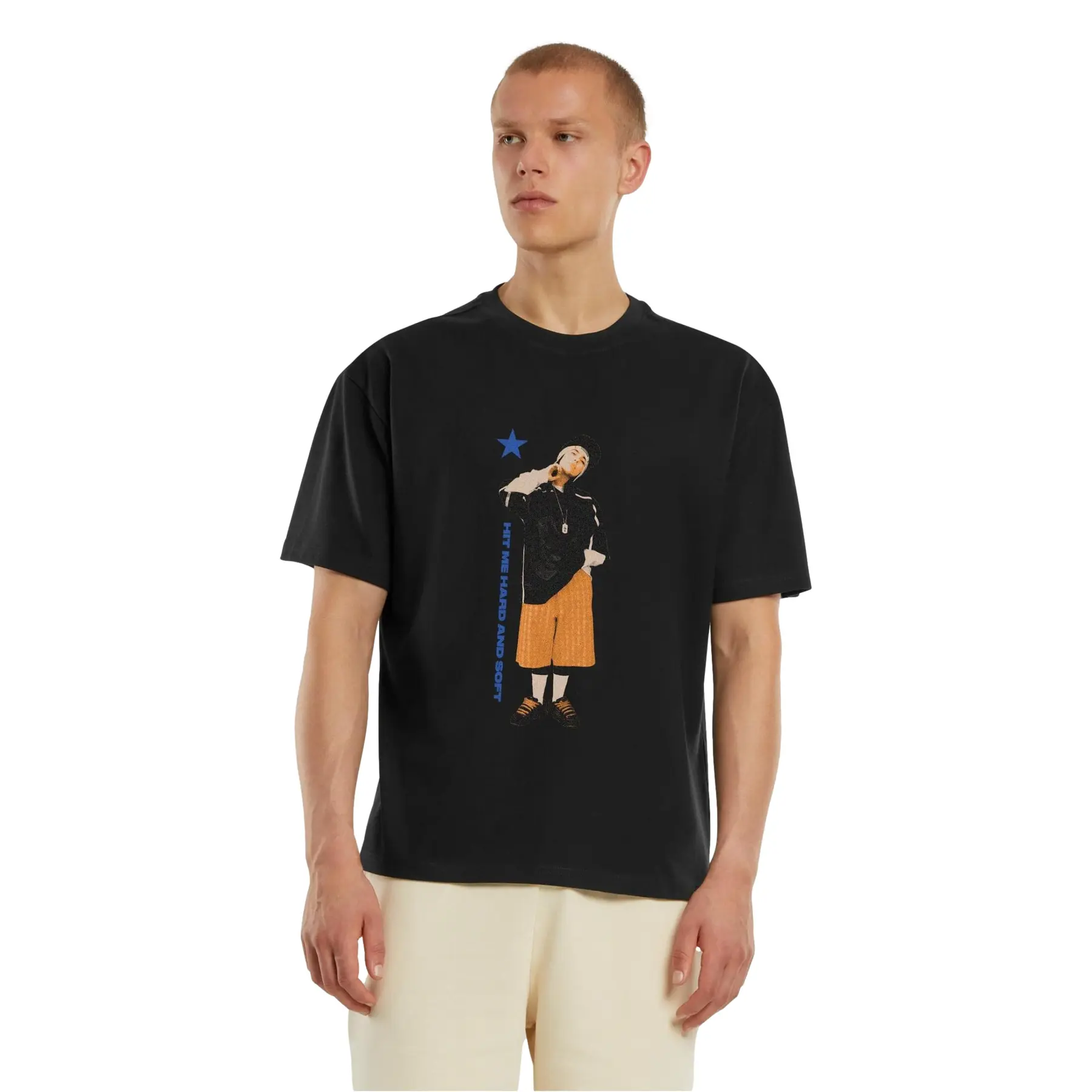 Oversized T-Shirt Merchcode Billie Eilish Hit me Hard and Soft