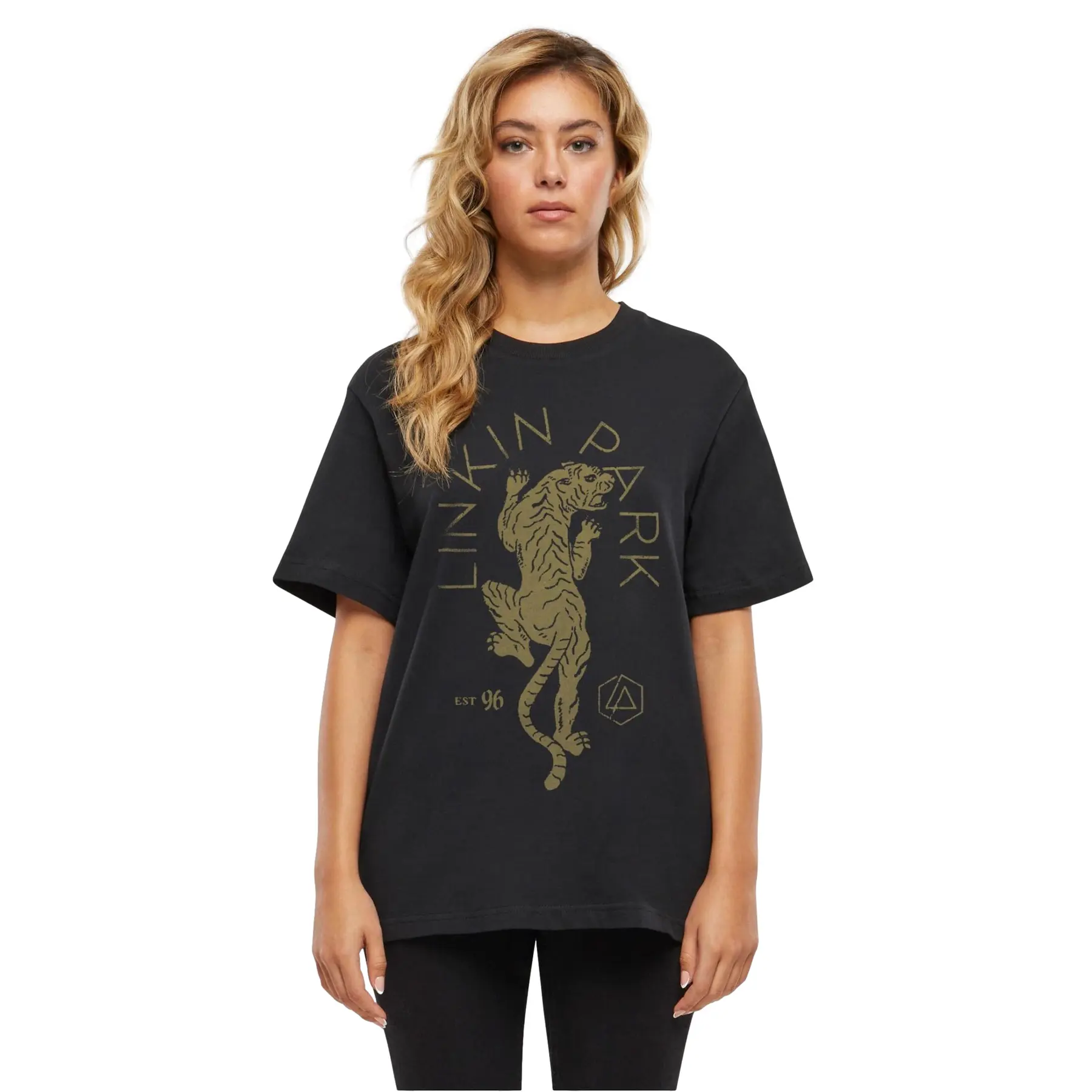 T-shirt da donna Merchcode Linkin Park Ladies Tiger