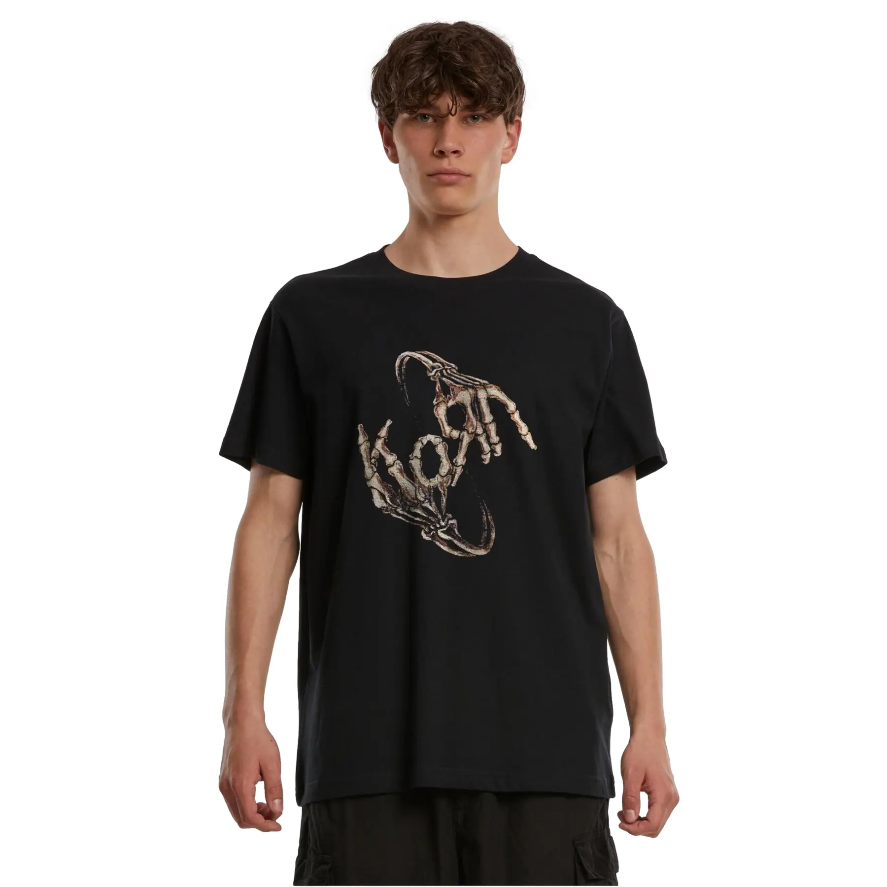T-Shirt Merchcode Korn Skull Hands