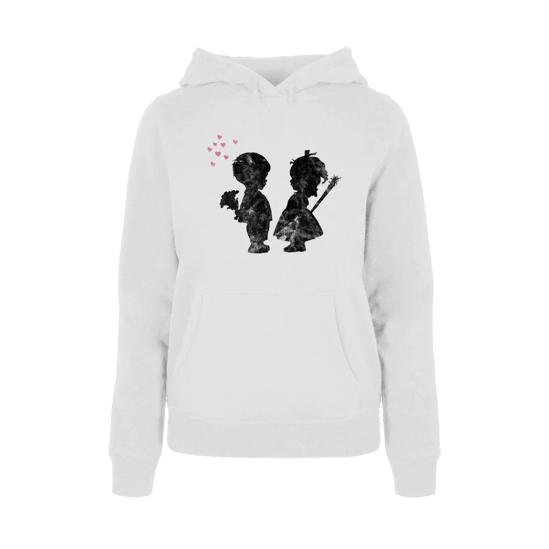 Felpa con cappuccio da donna  Girl with a stick