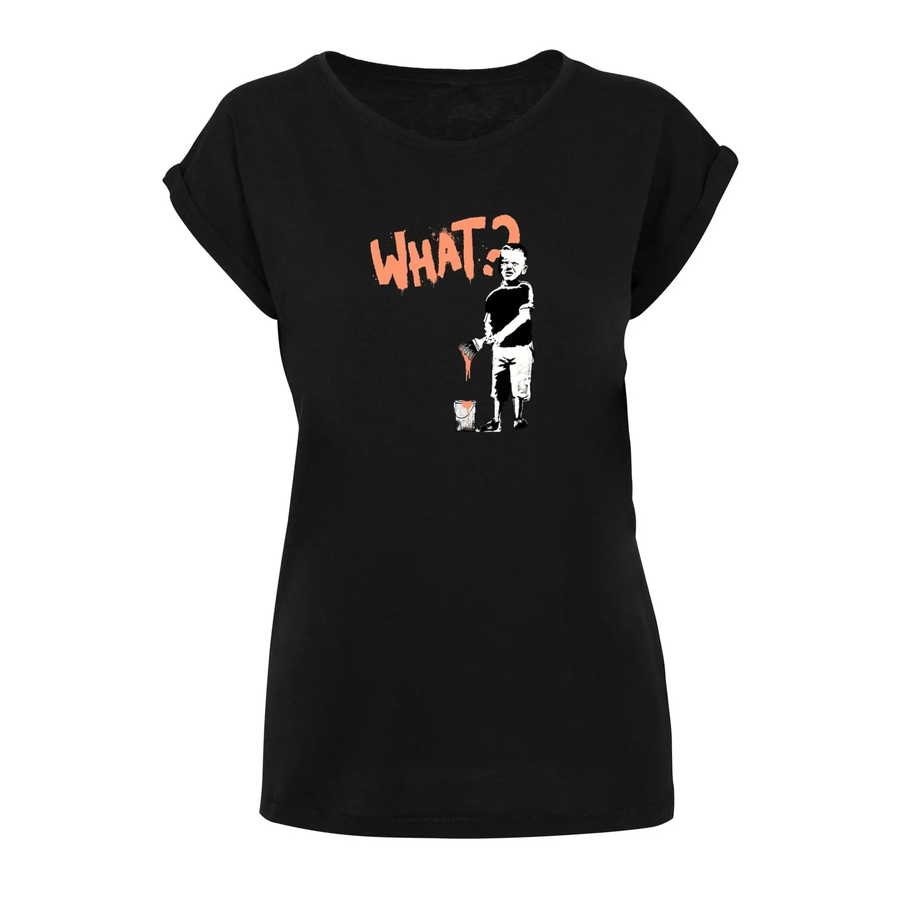 Damen T-Shirt Merchcode What