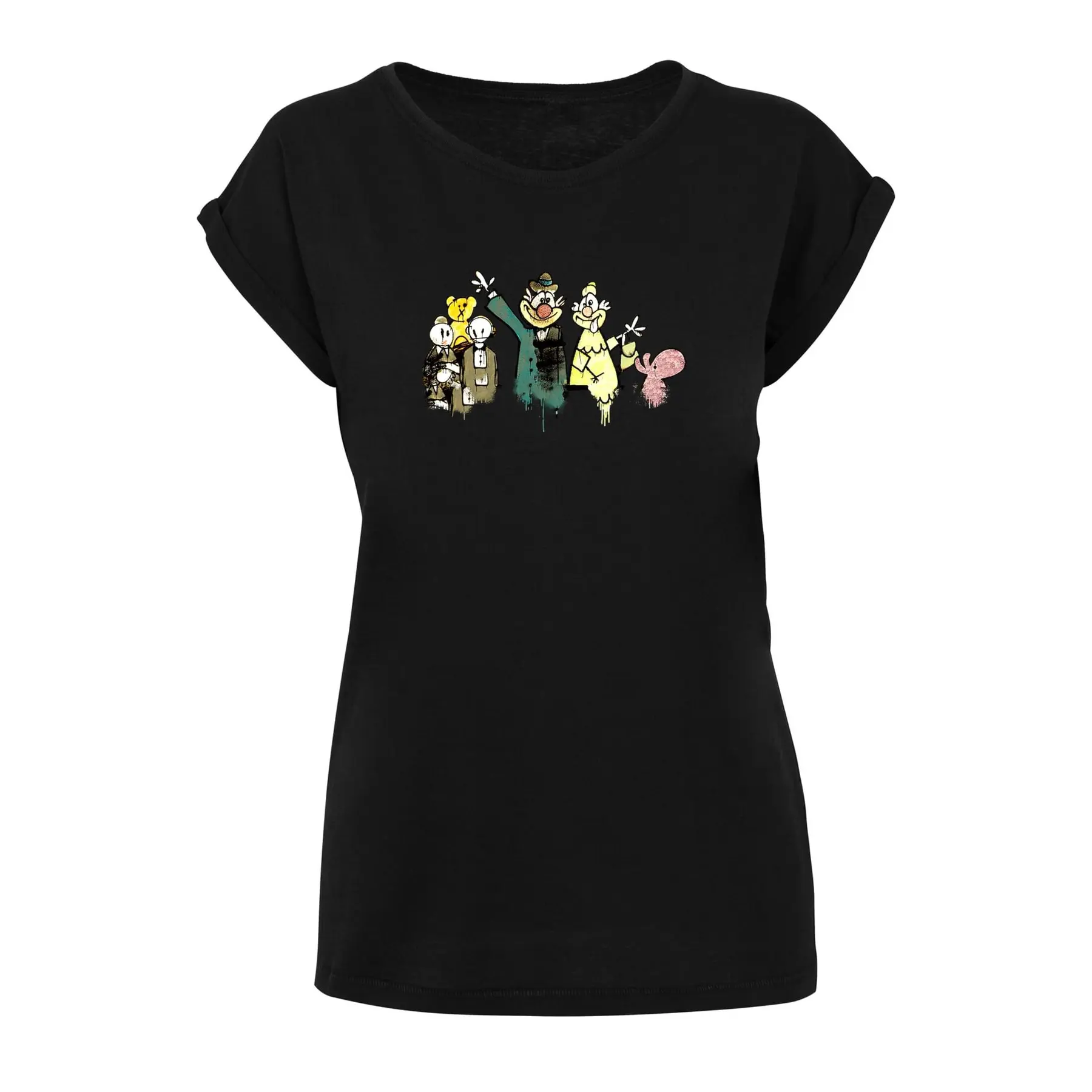 Damen T-Shirt Merchcode Cartoon Royals