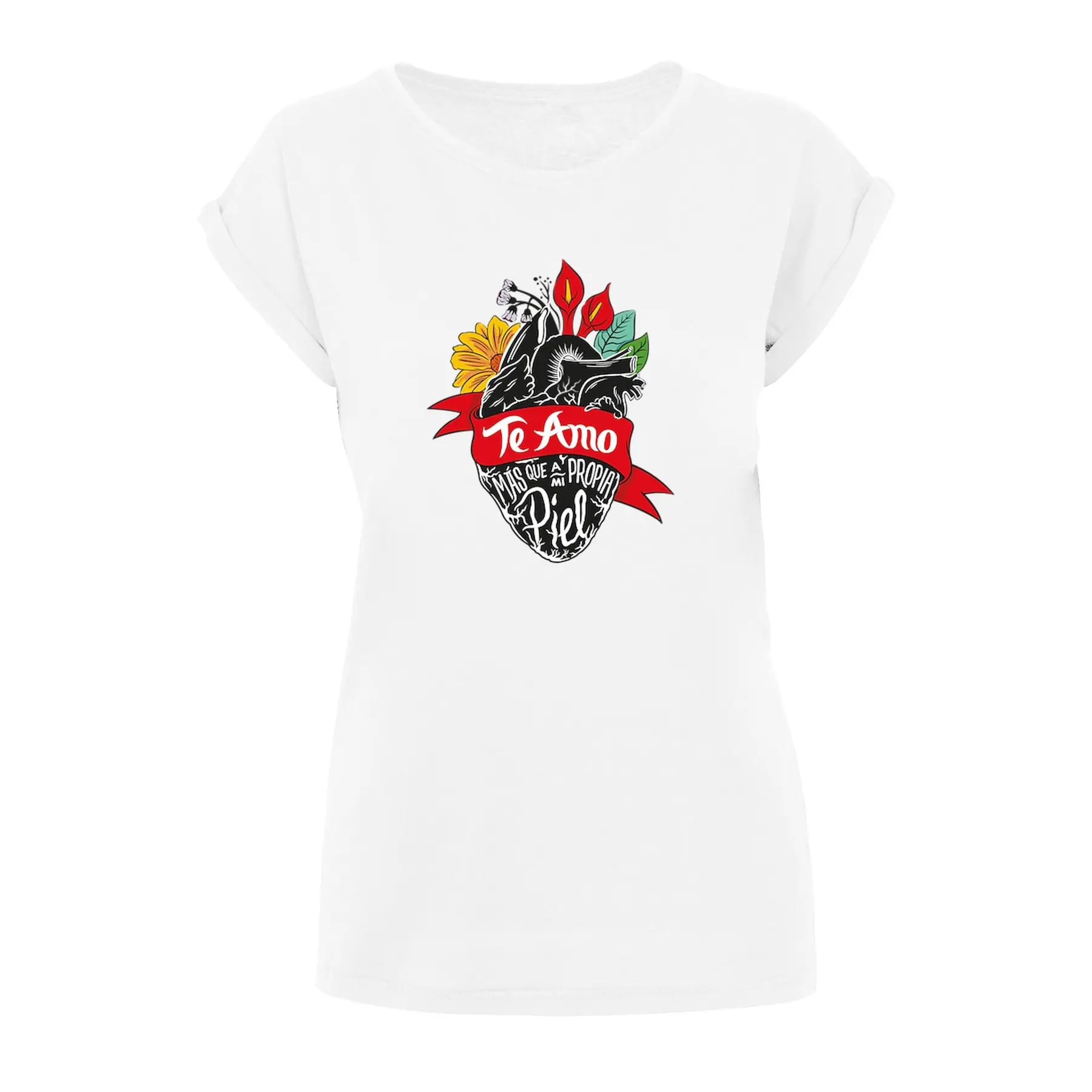 Damen T-Shirt Merchcode Frida Kahlo Te Amo