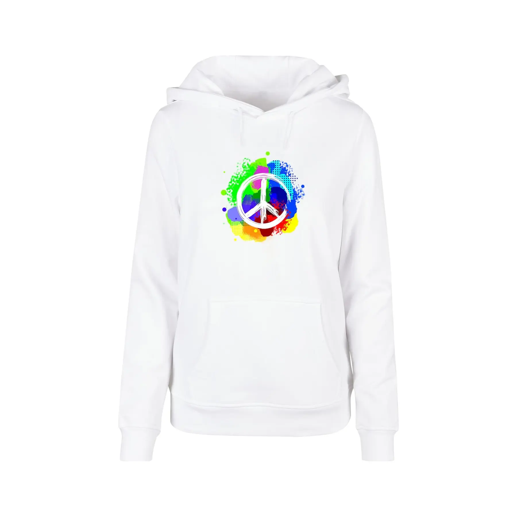 Hoodie Damen Merchcode Peace - Graffiti