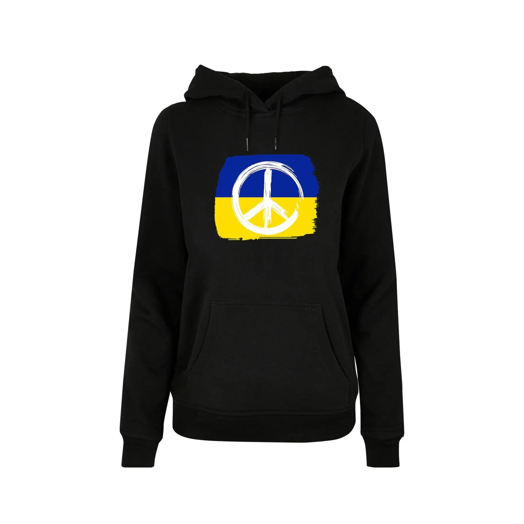Felpa con cappuccio da donna  Peace - Flag