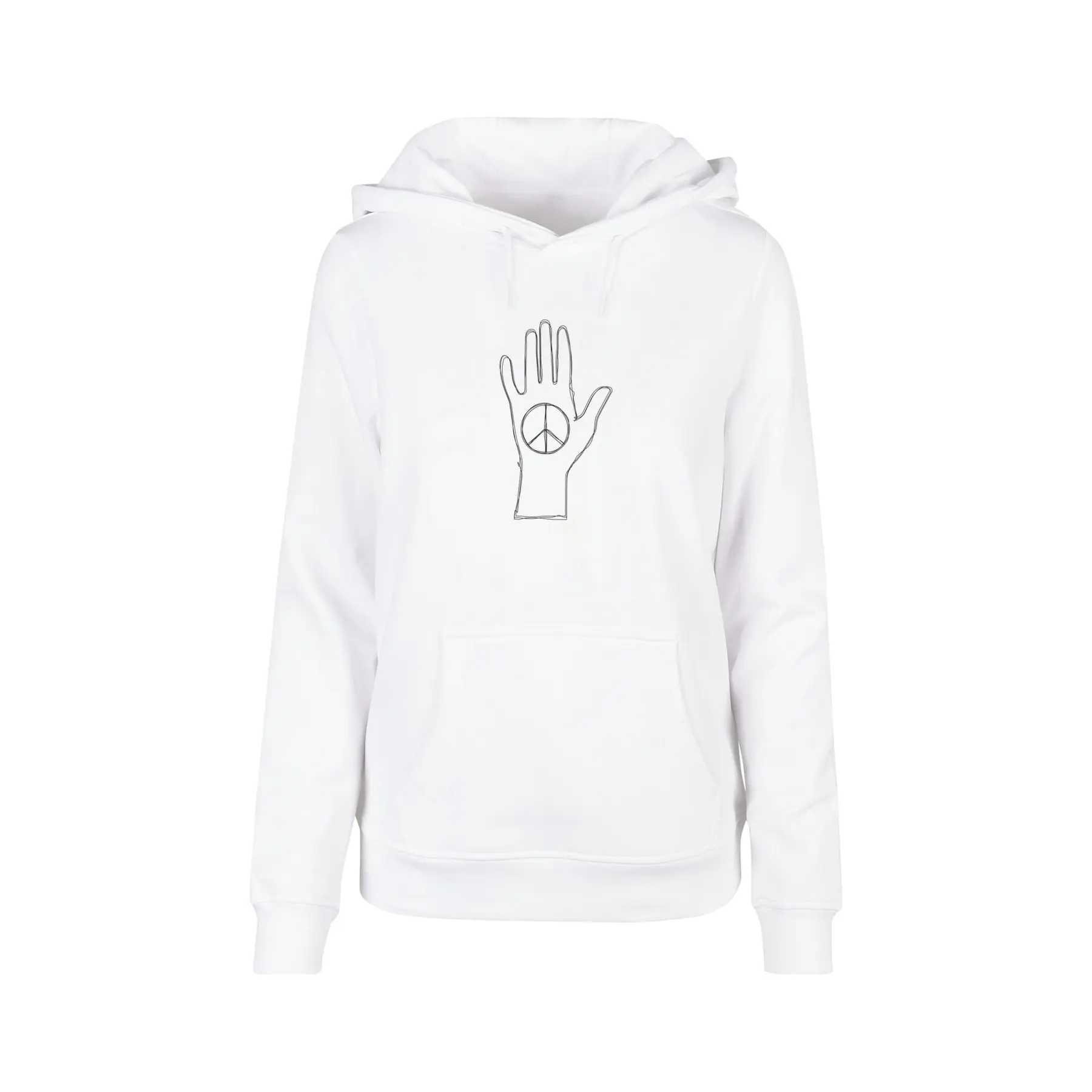 Sweatshirt Damen Merchcode Peace - Scribble