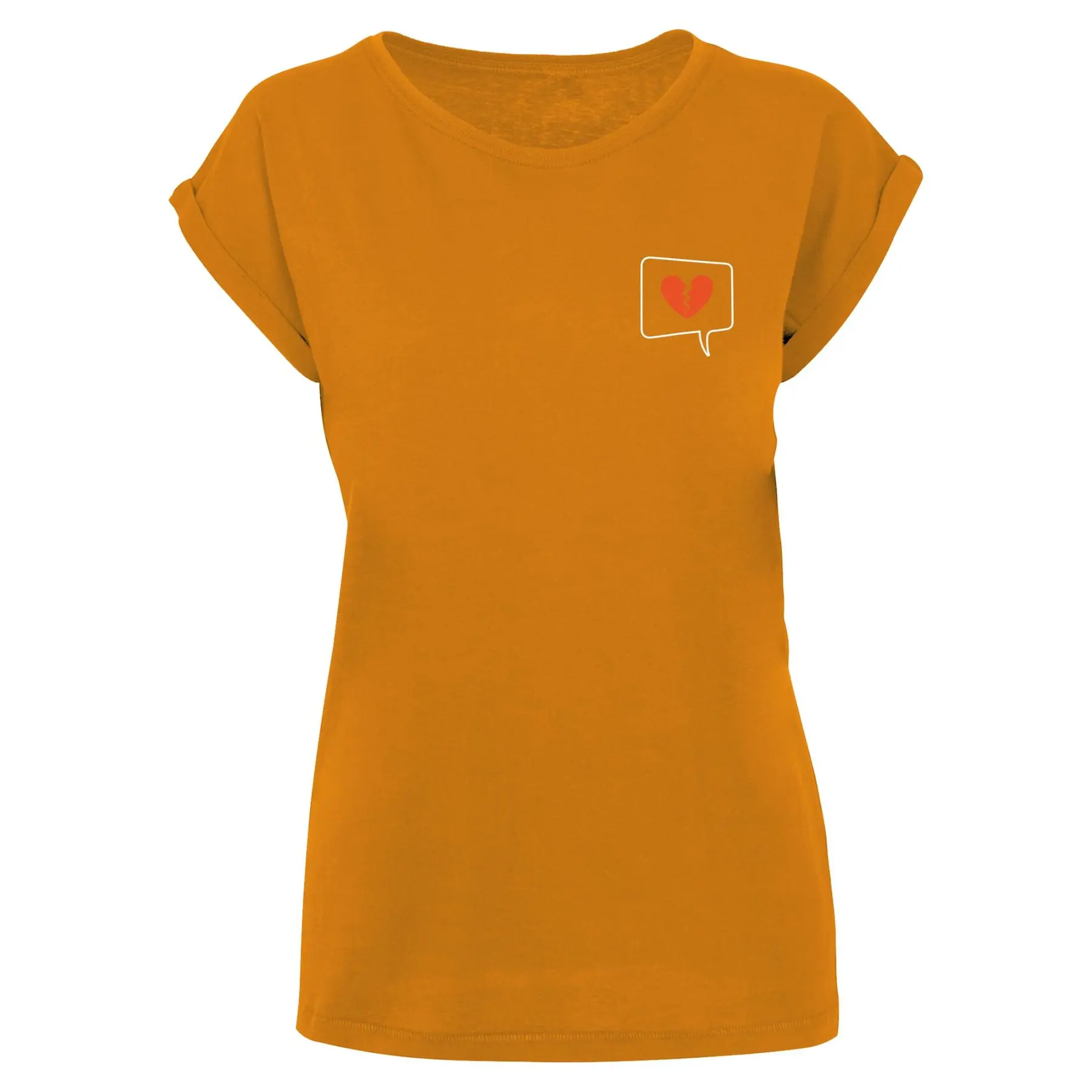 Damen T-Shirt Merchcode Heartbreak X