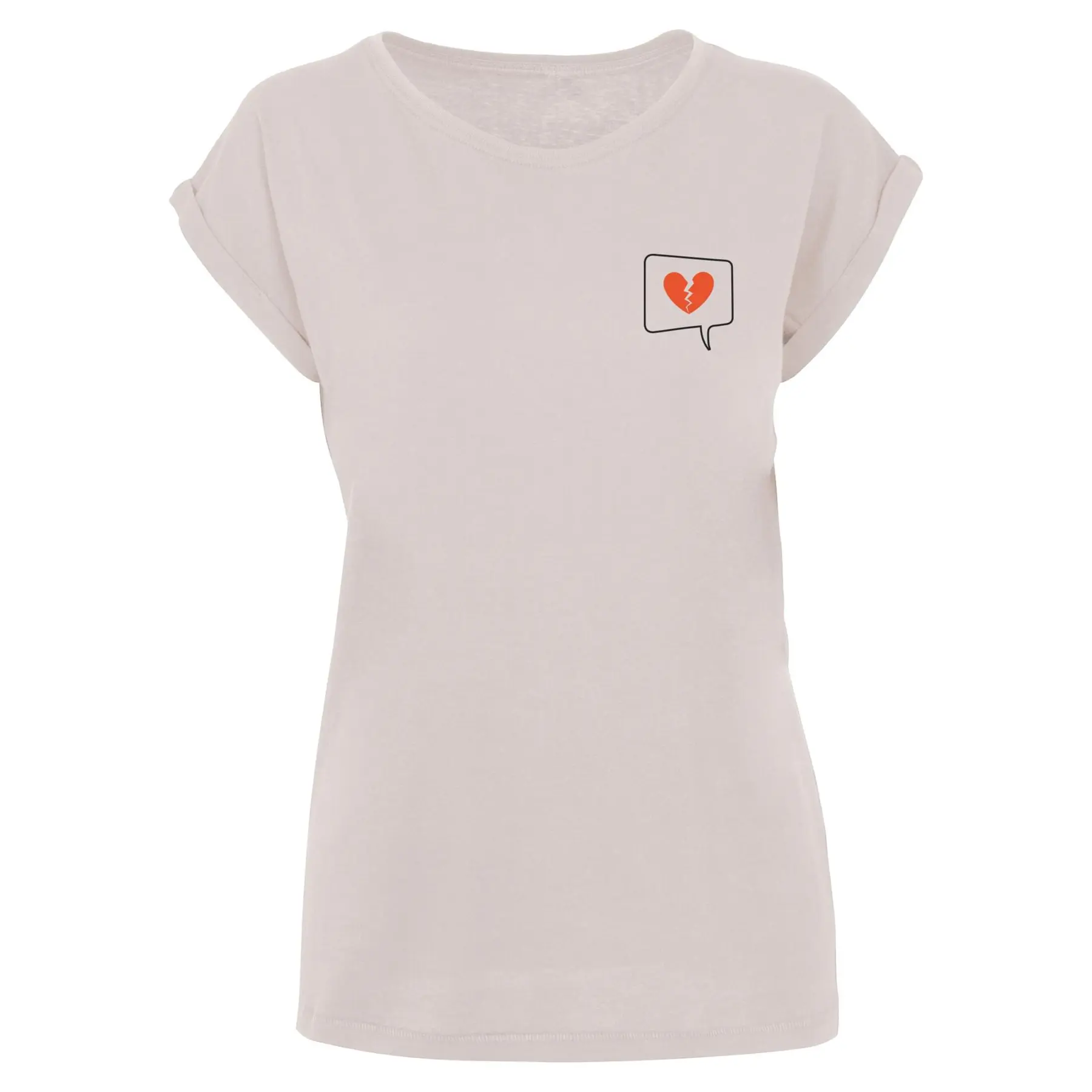 Damen T-Shirt Merchcode Heartbreak