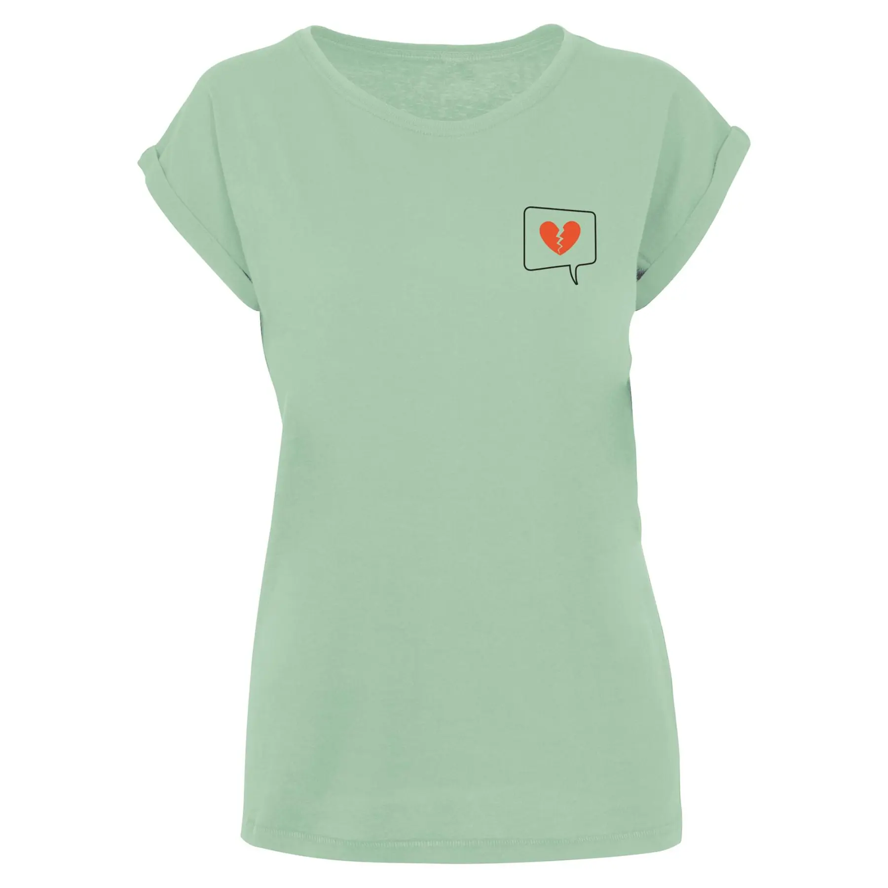 Damen T-Shirt Merchcode Heartbreak