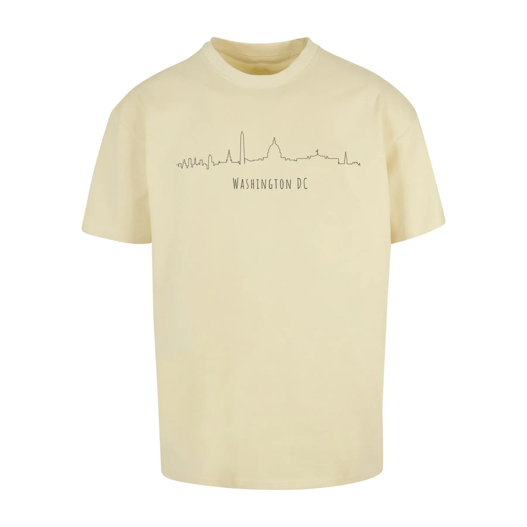 Oversized T-Shirt Merchcode Washington Heavy BY102