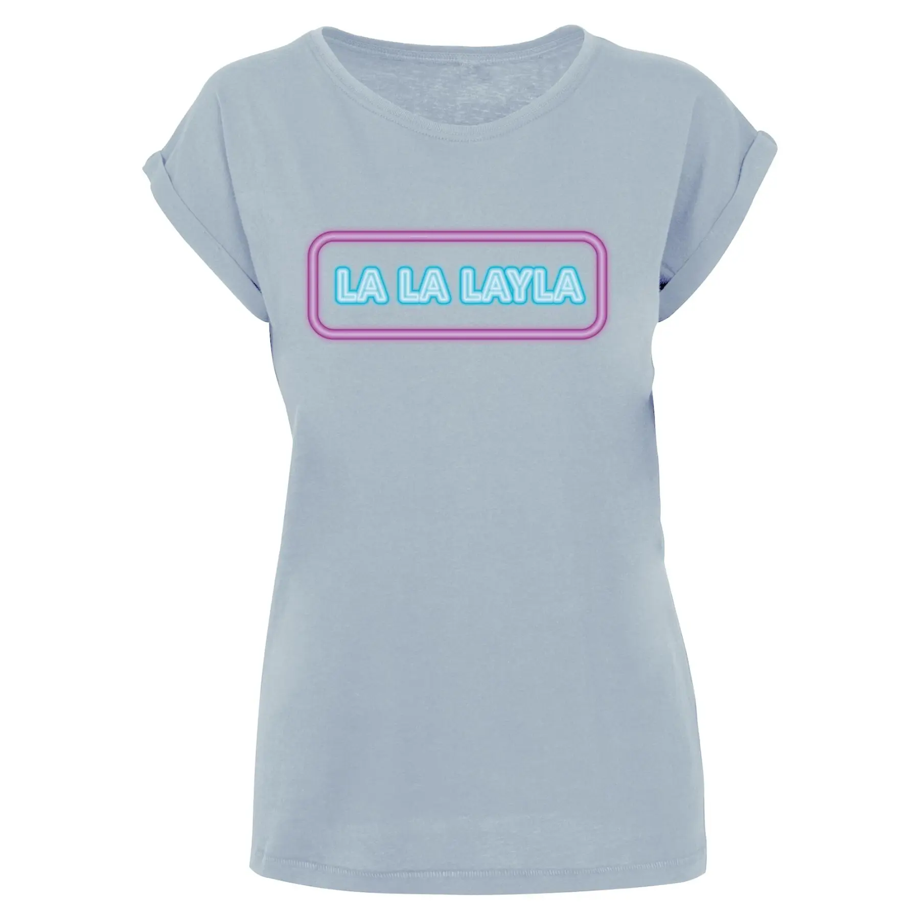 Damen T-Shirt Merchcode La La Layla