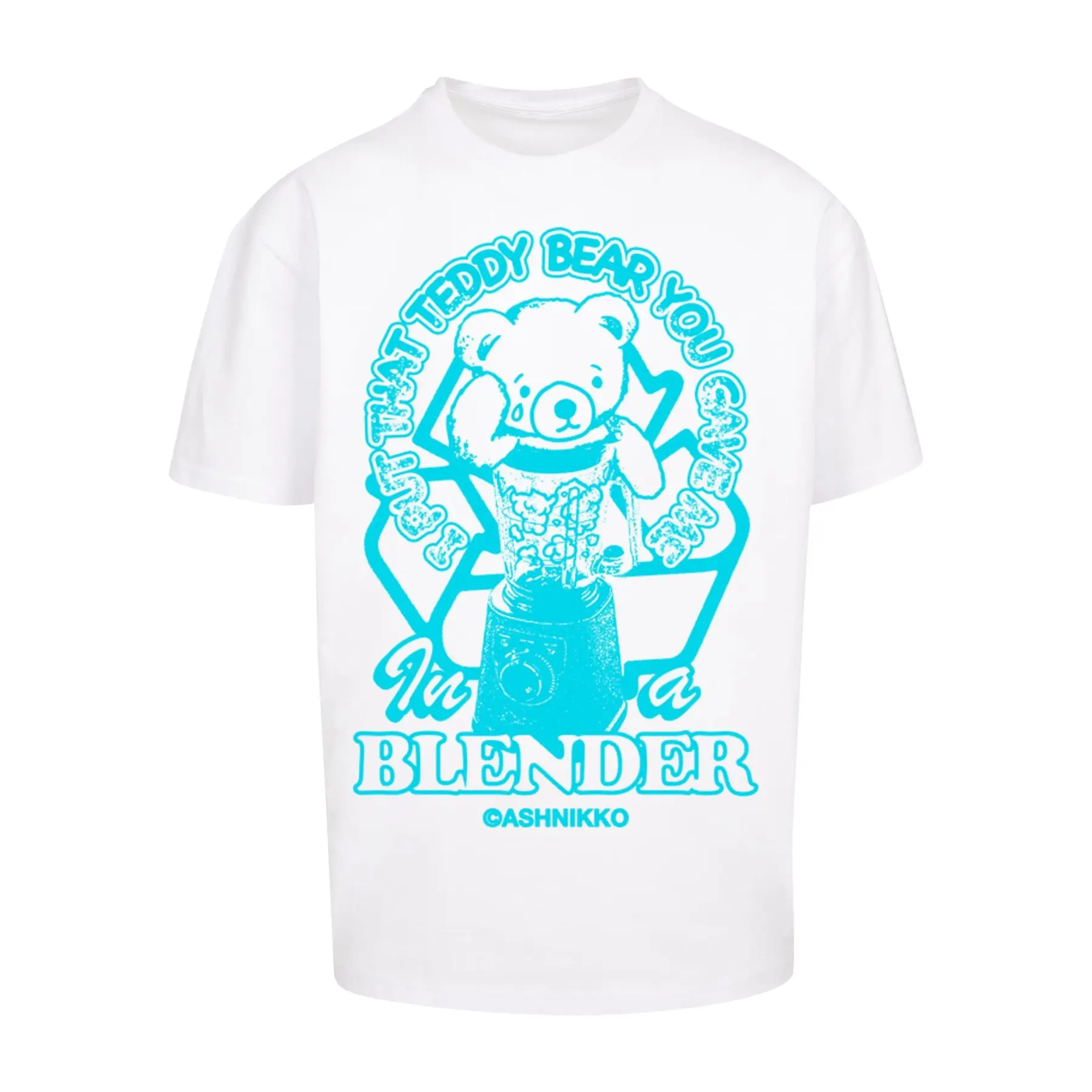 Oversized T-Shirt Merchcode Ashnikko - Blender