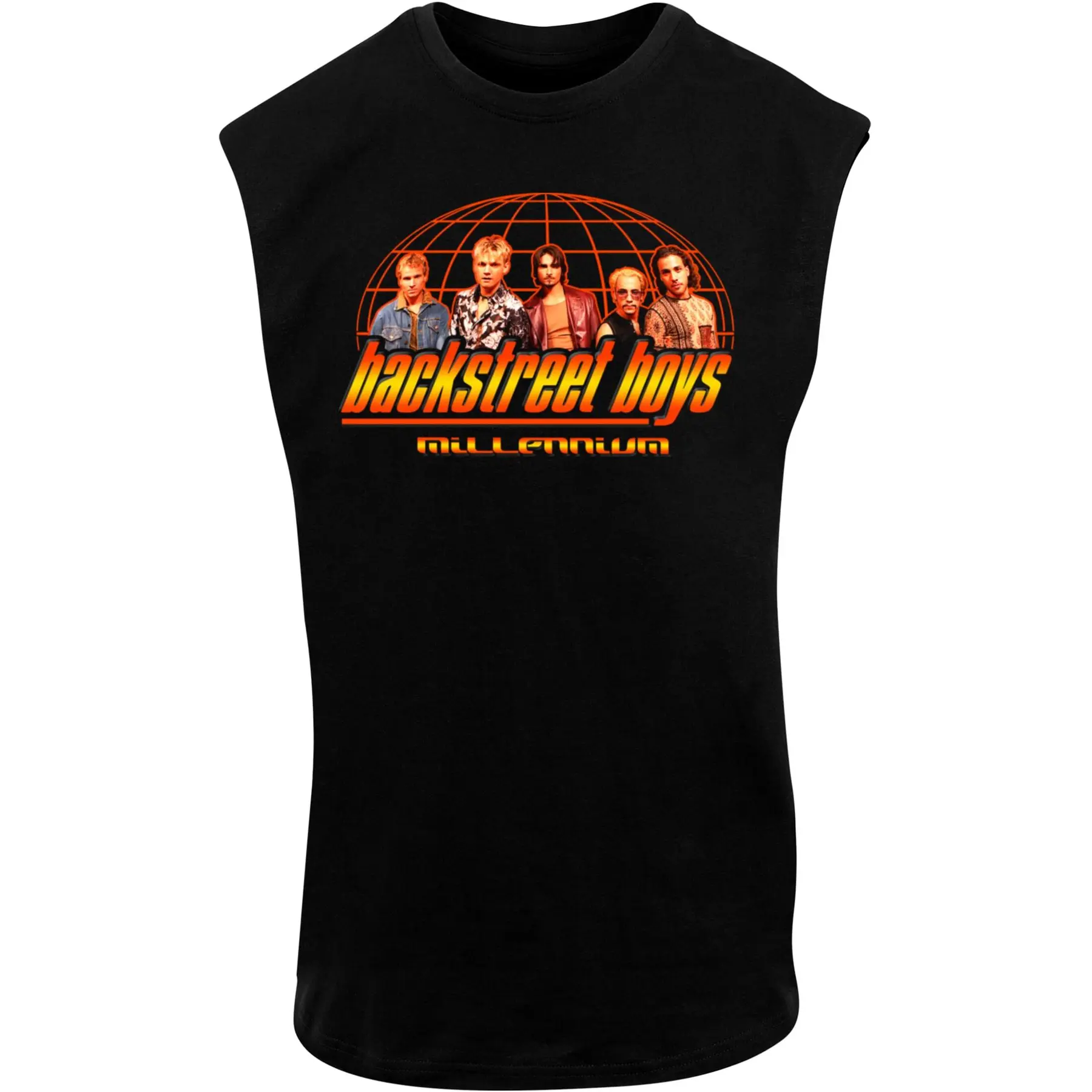 Tanktop Merchcode Backstreet Boys - Millenium Globe