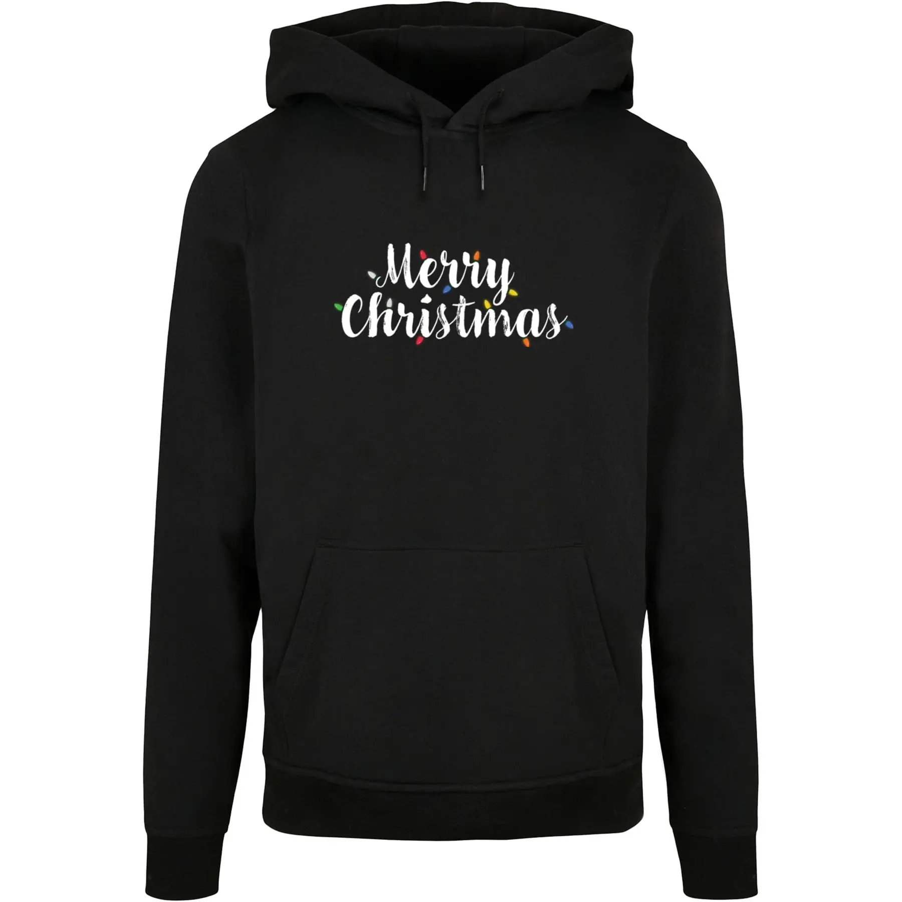 Hoodie Damen Merchcode Merry Christmas Lights
