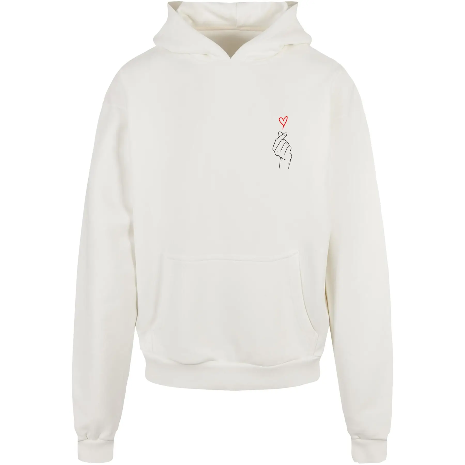 Kapuzensweatshirt Merchcode Heart Ultra Heavy