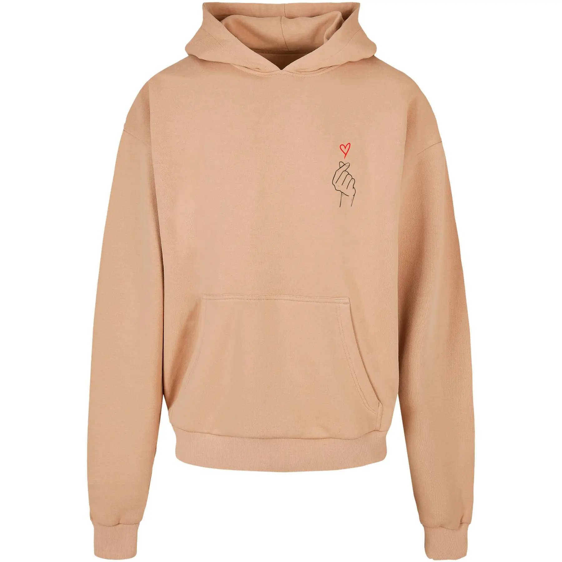 Kapuzensweatshirt Merchcode Heart Ultra Heavy