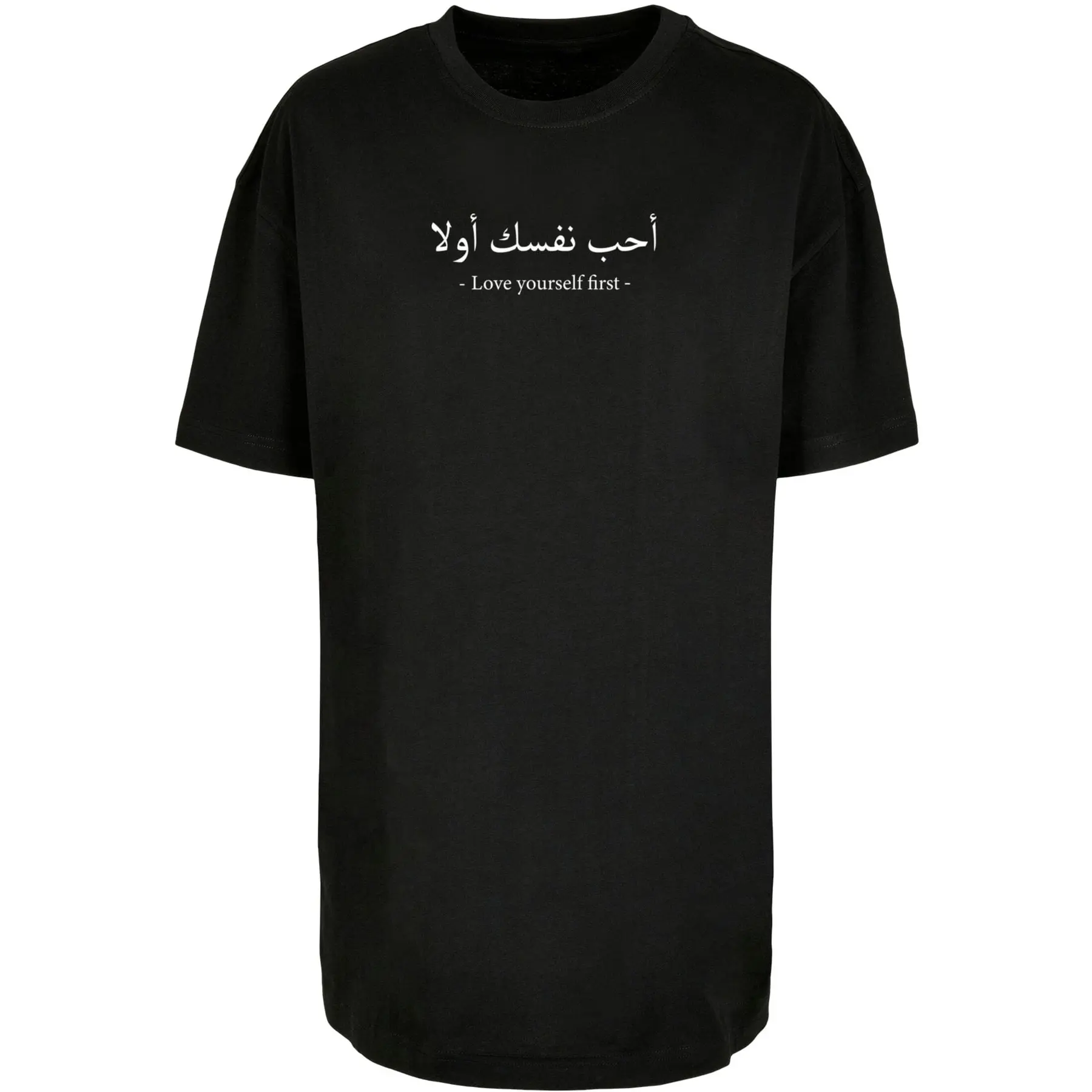 Damen T-Shirt Merchcode Love Yourself First Boyfriend
