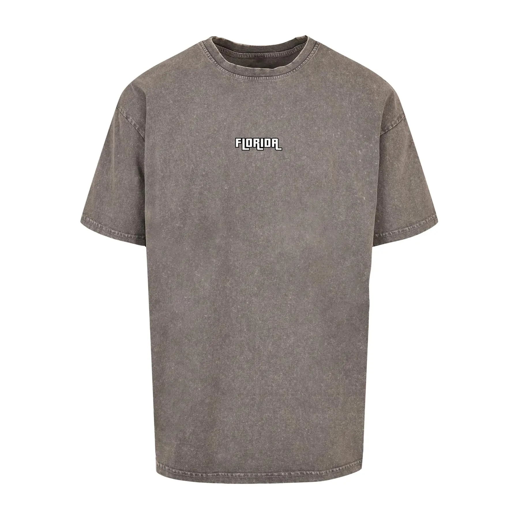 Oversized T-Shirt Merchcode Grand Miami Acid Washed Heavy