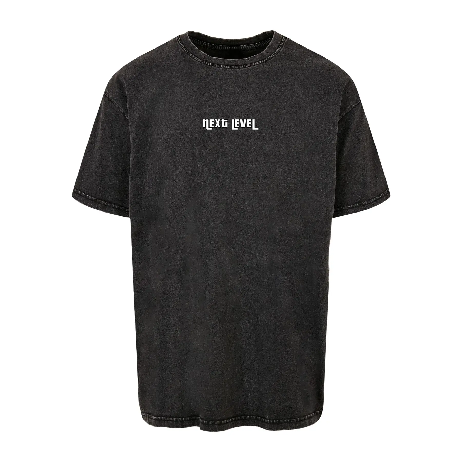 Oversized T-Shirt Merchcode Grand Thug Life Acid Washed Heavy