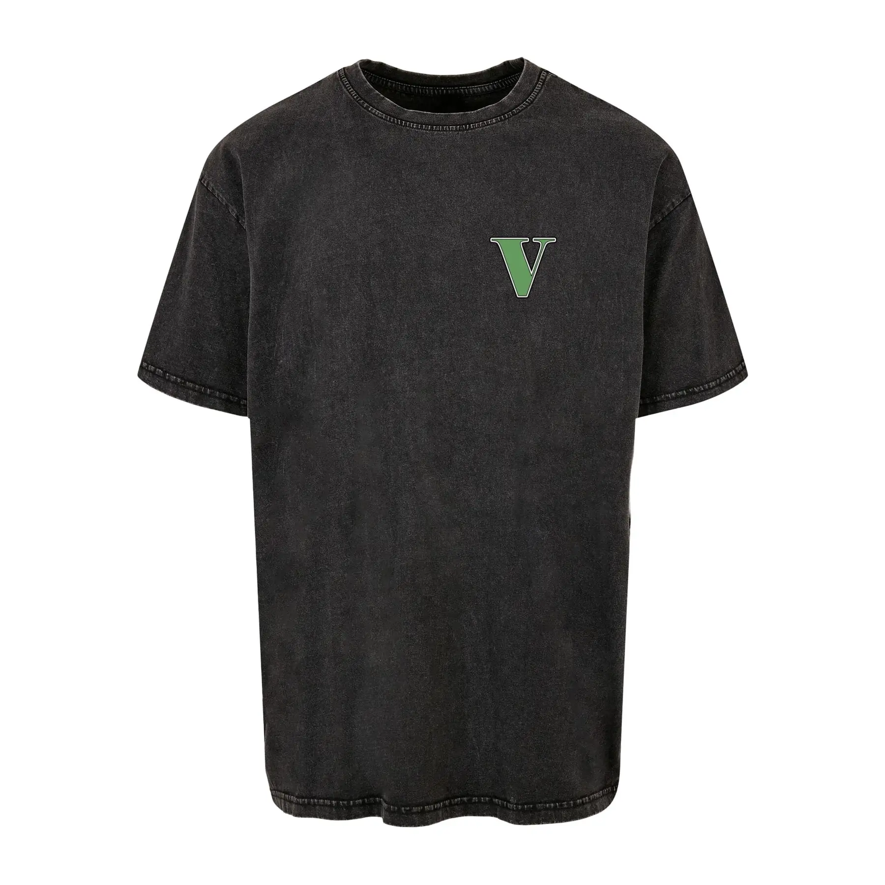 Oversized T-Shirt Merchcode Grand Collage Acid Washed Heavy