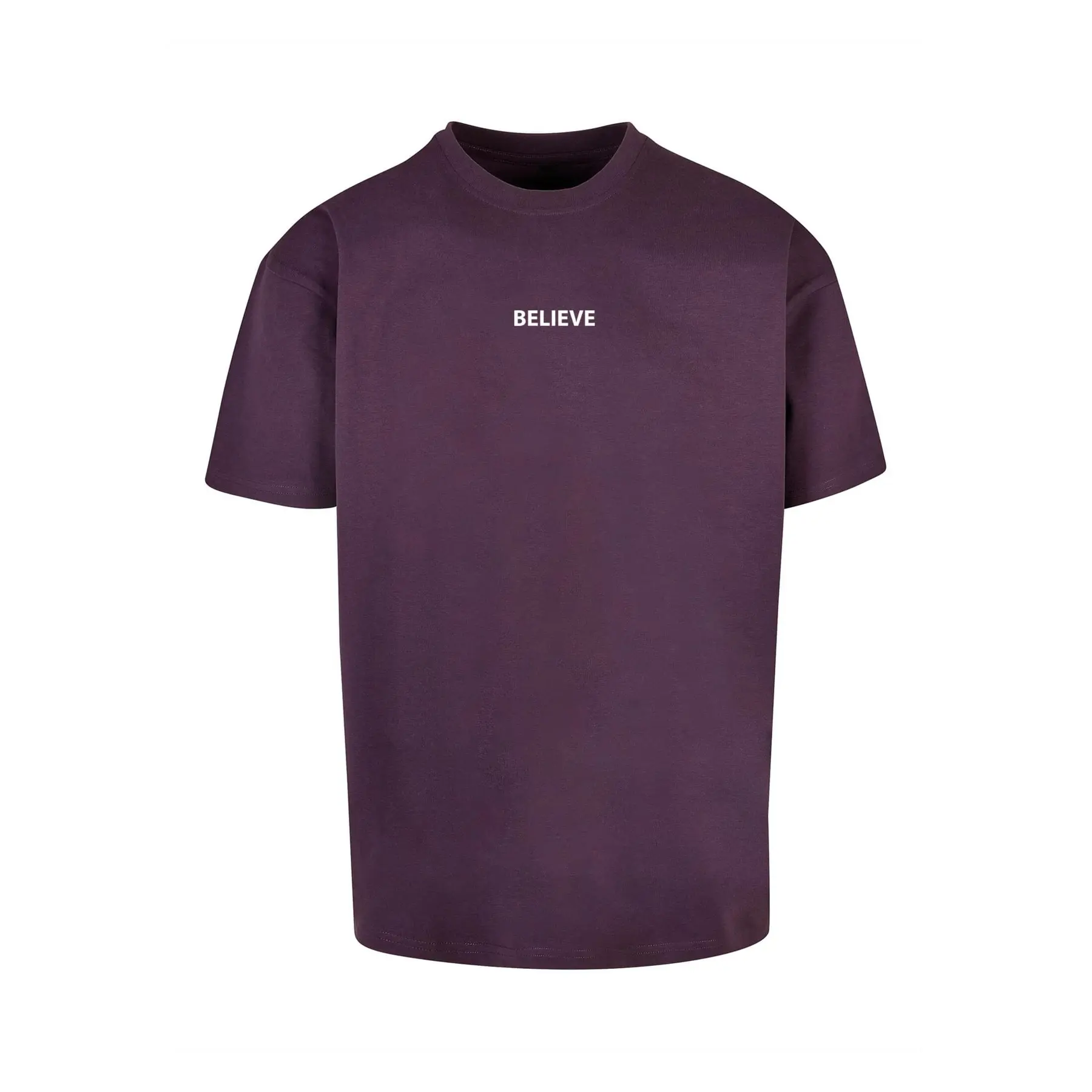 Oversized T-Shirt Merchcode Believe Front Heavy