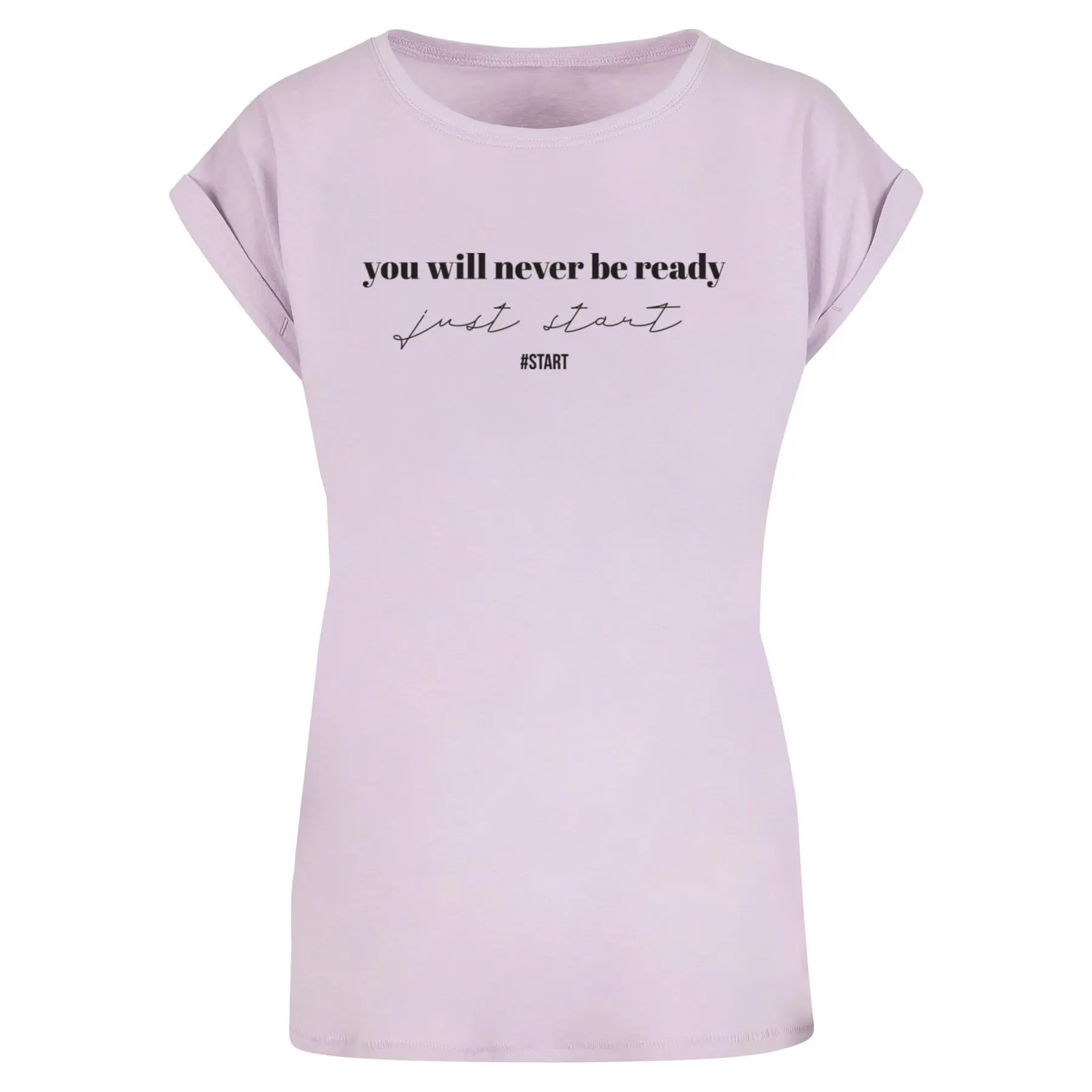 Damen T-Shirt Merchcode Just Start