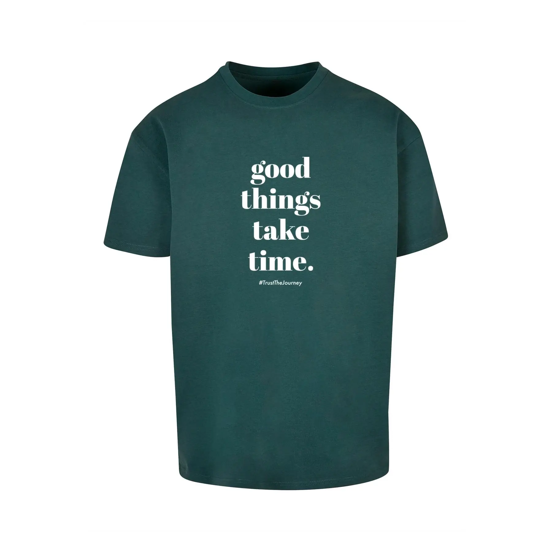 Oversized T-Shirt Merchcode Good Things Take Time Heavy