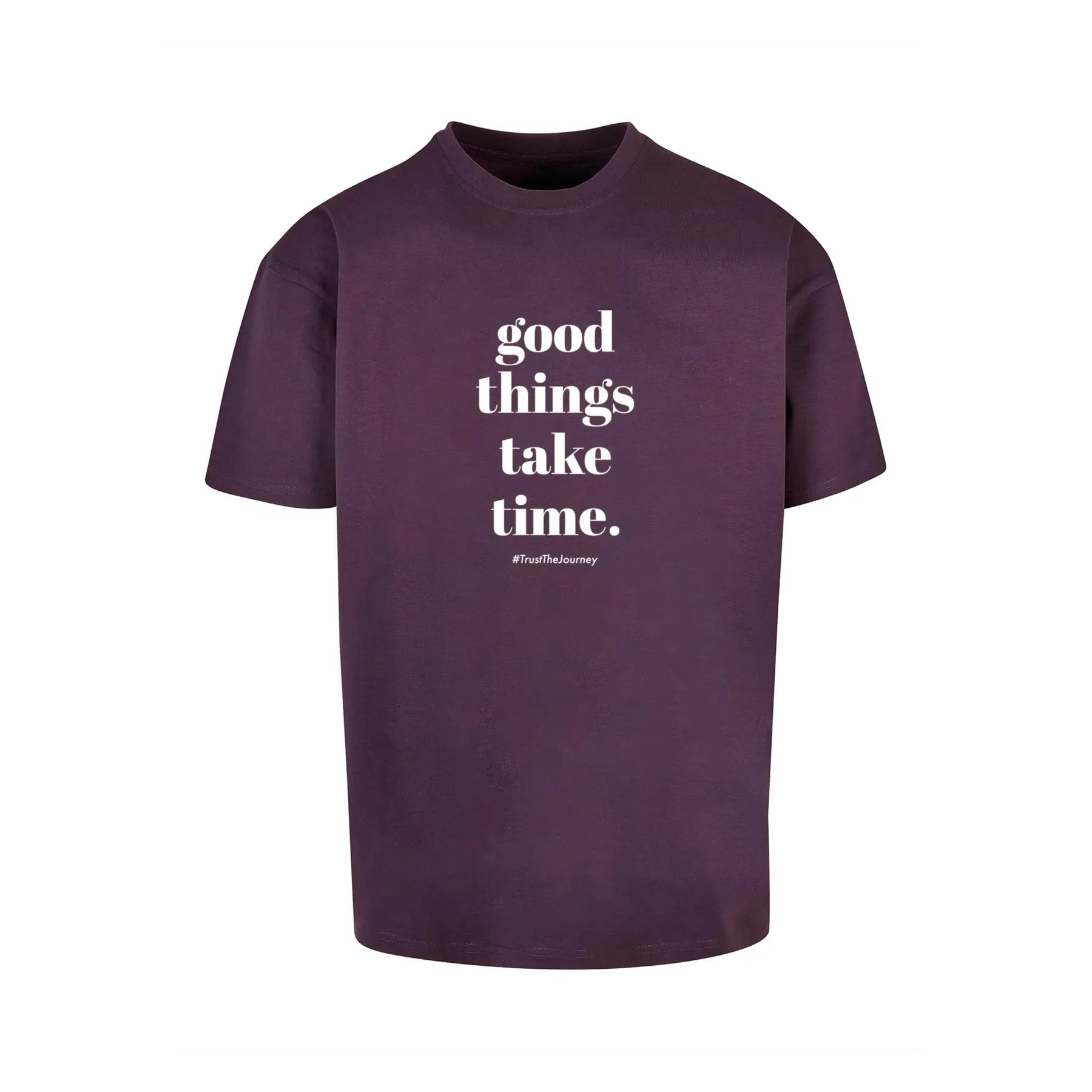 Oversized T-Shirt Merchcode Good Things Take Time Heavy