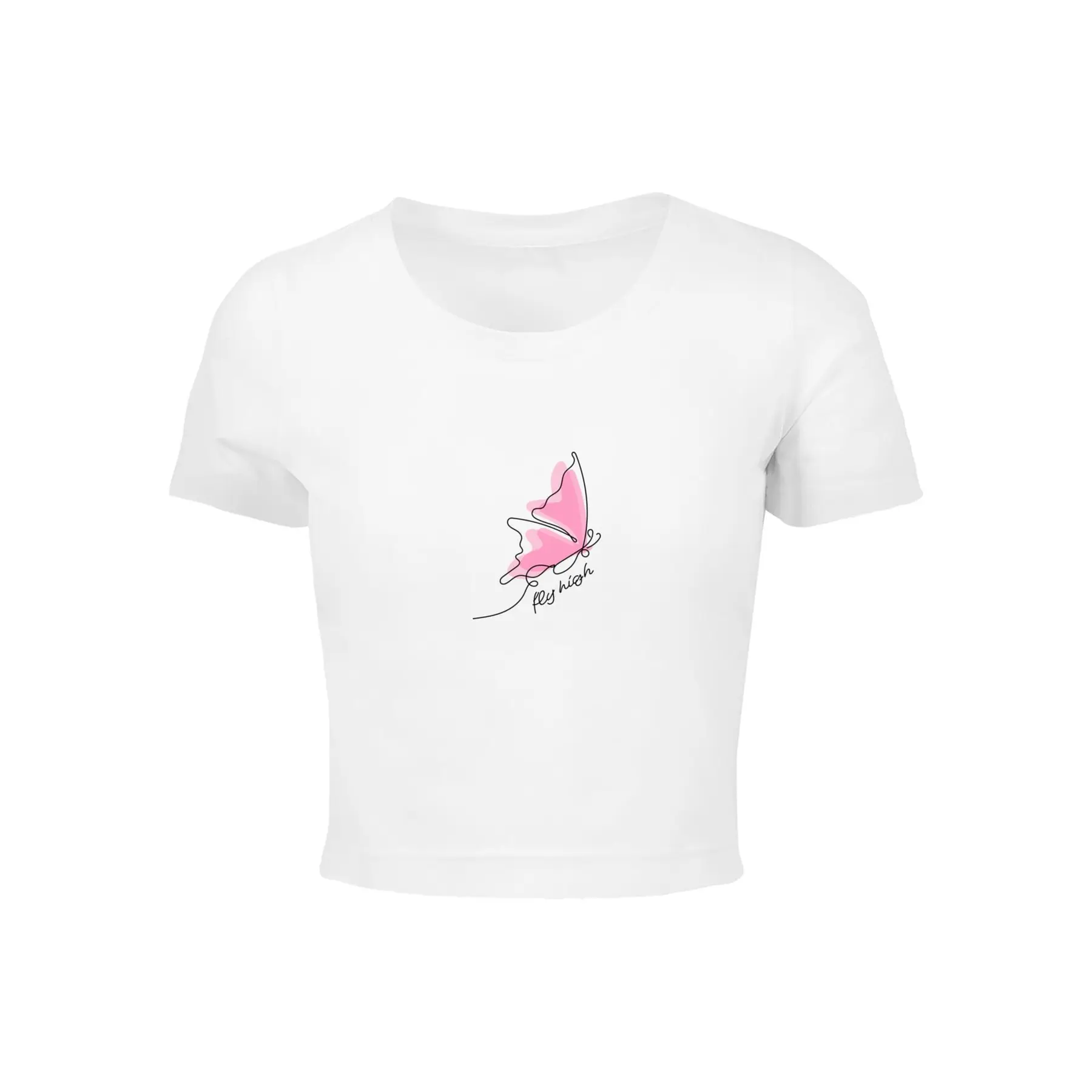 Damen T-Shirt Merchcode Fly High