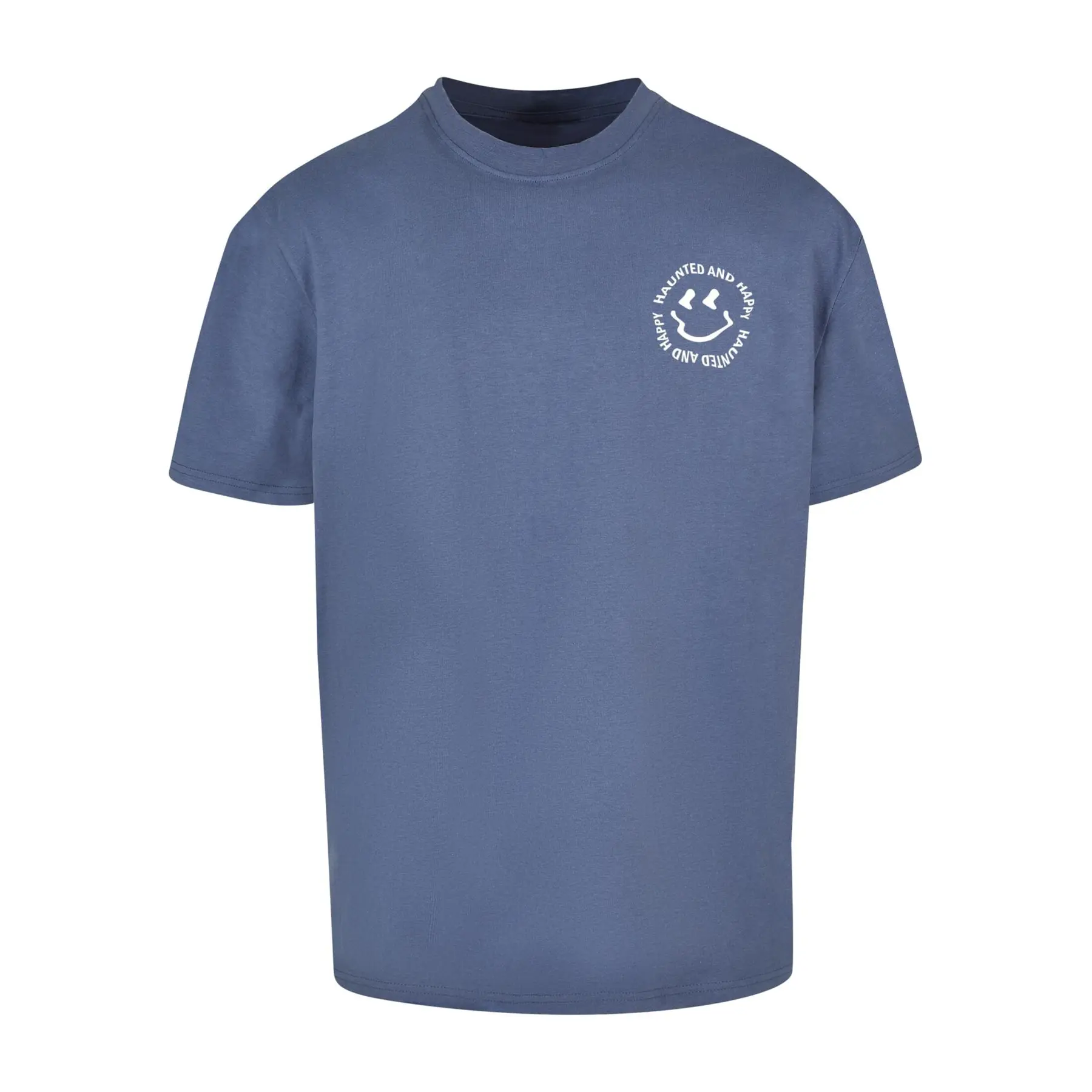 T-Shirt Merchcode Halloween - Haunted and Happy