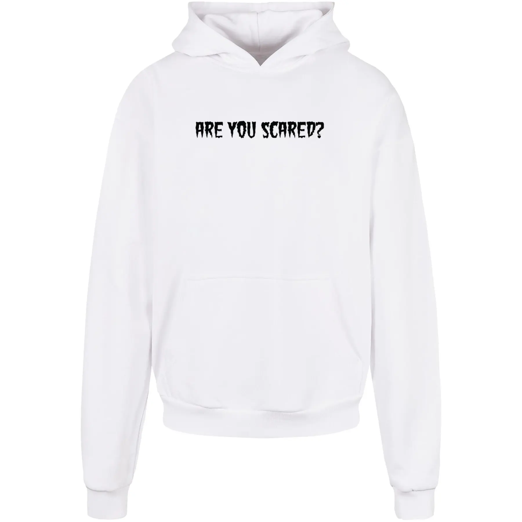 Kapuzensweatshirt Merchcode Halloween Are You Scared