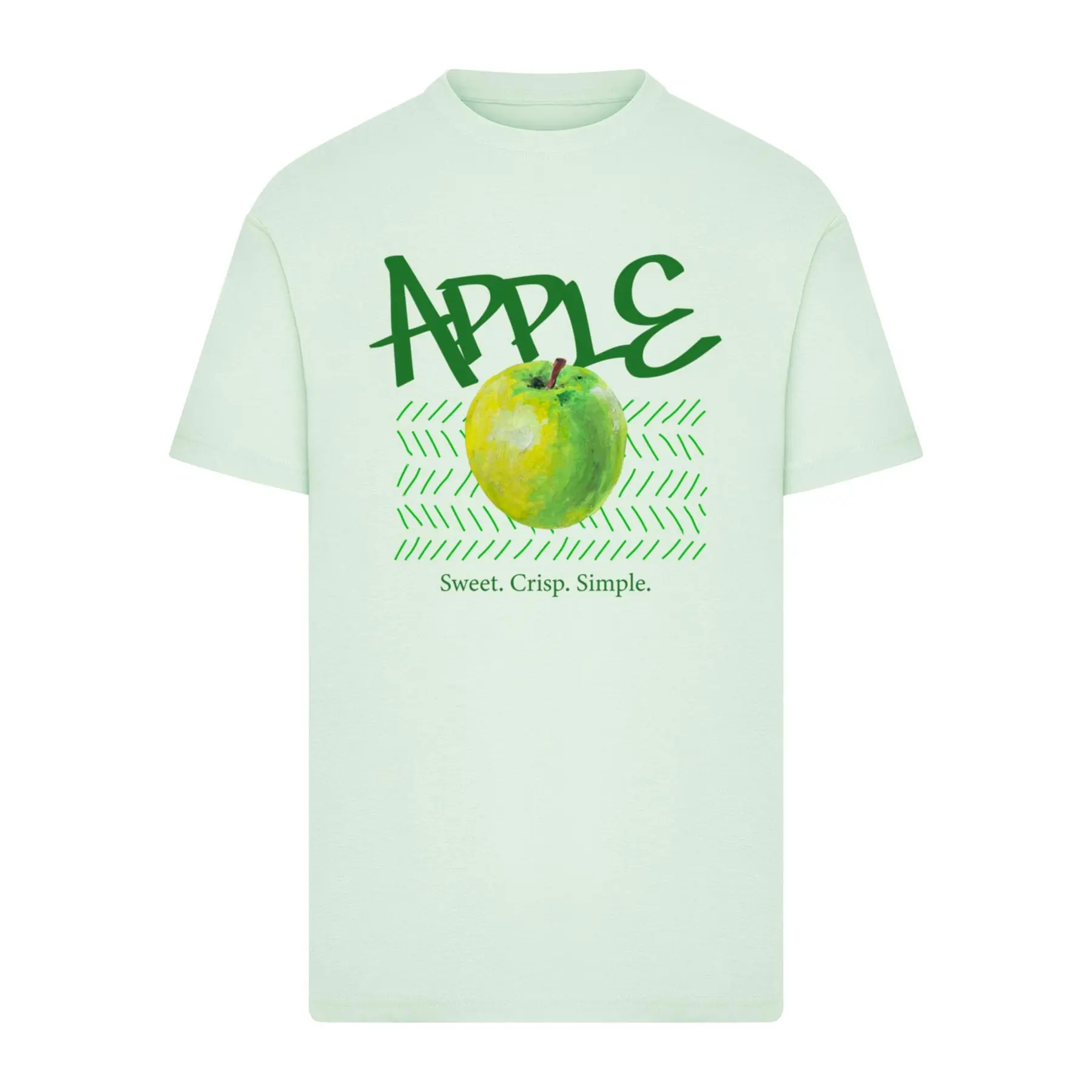 Oversized T-Shirt Merchcode Apple Sweet