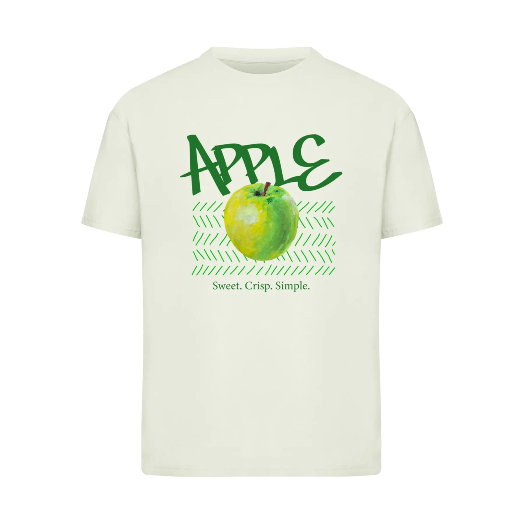 Oversized T-Shirt Merchcode Apple Sweet