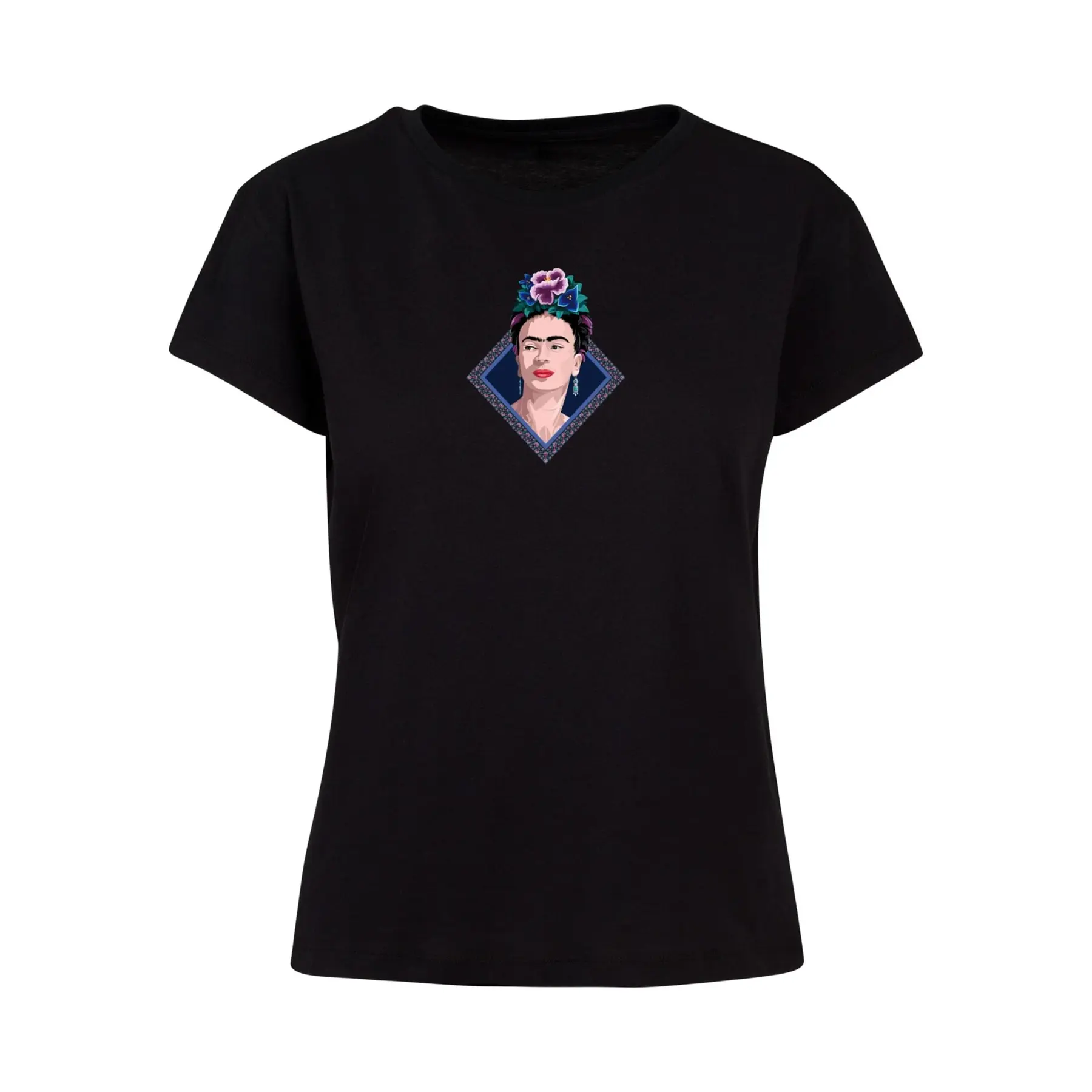 Oversized T-Shirt Merchcode Frida Kahlo Square Box