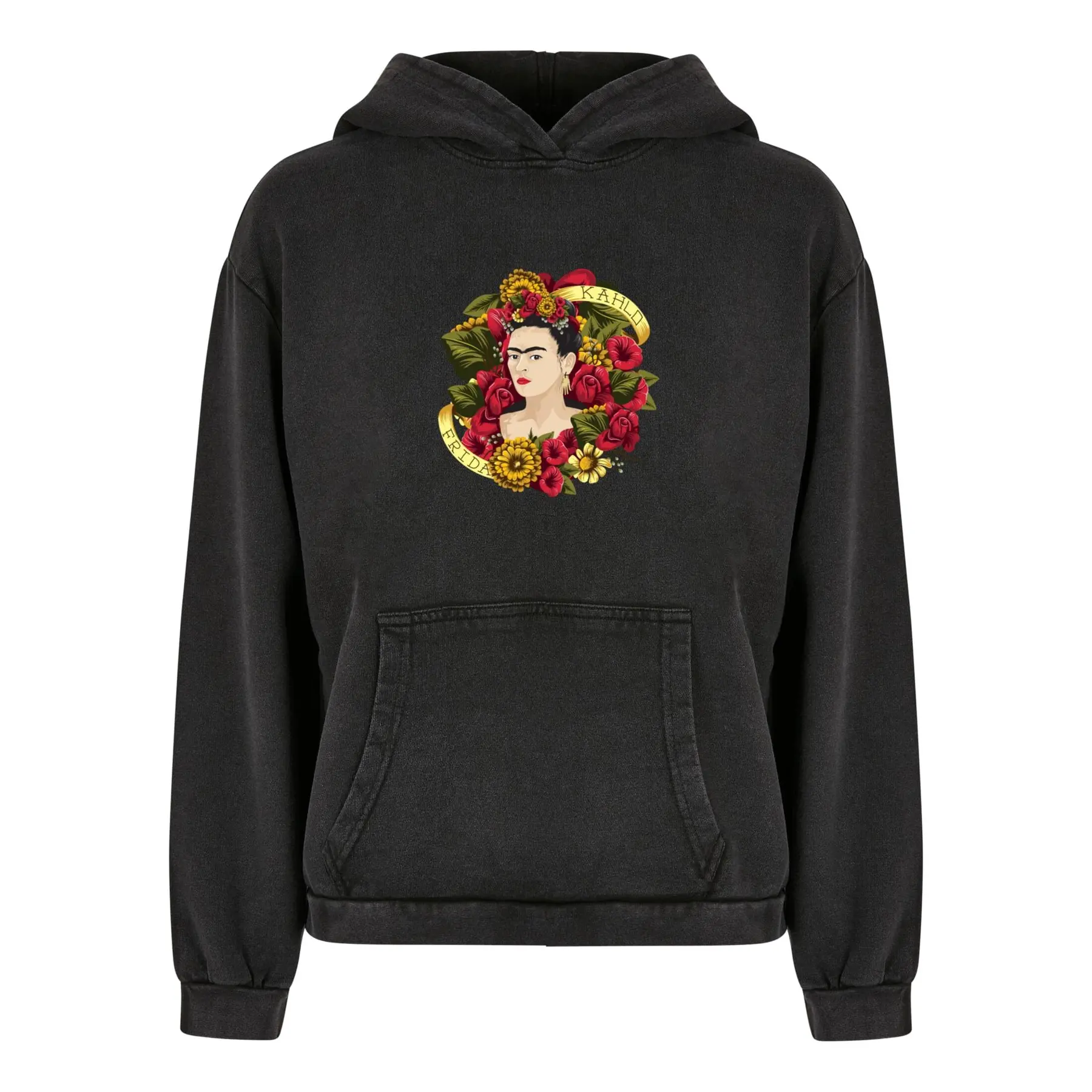 Sweatshirt Damen Merchcode Frida Kahlo - Much Flowers