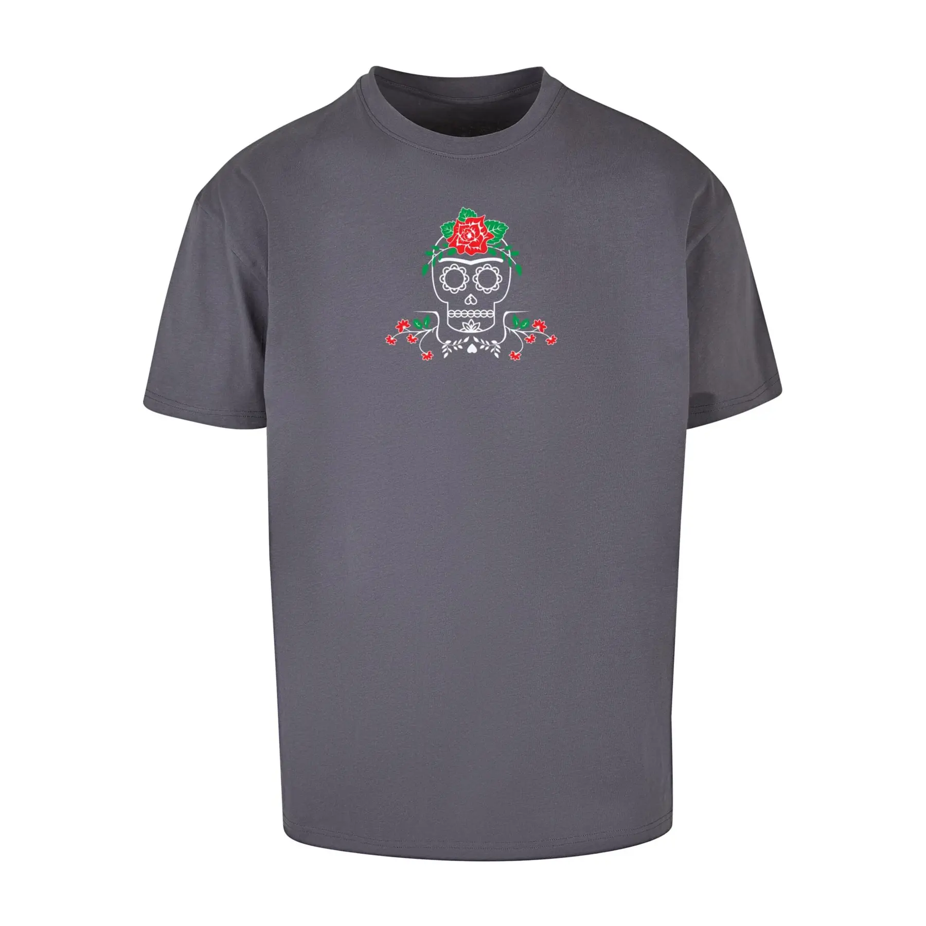 Oversized T-Shirt Merchcode Frida Kahlo - Death Heavy