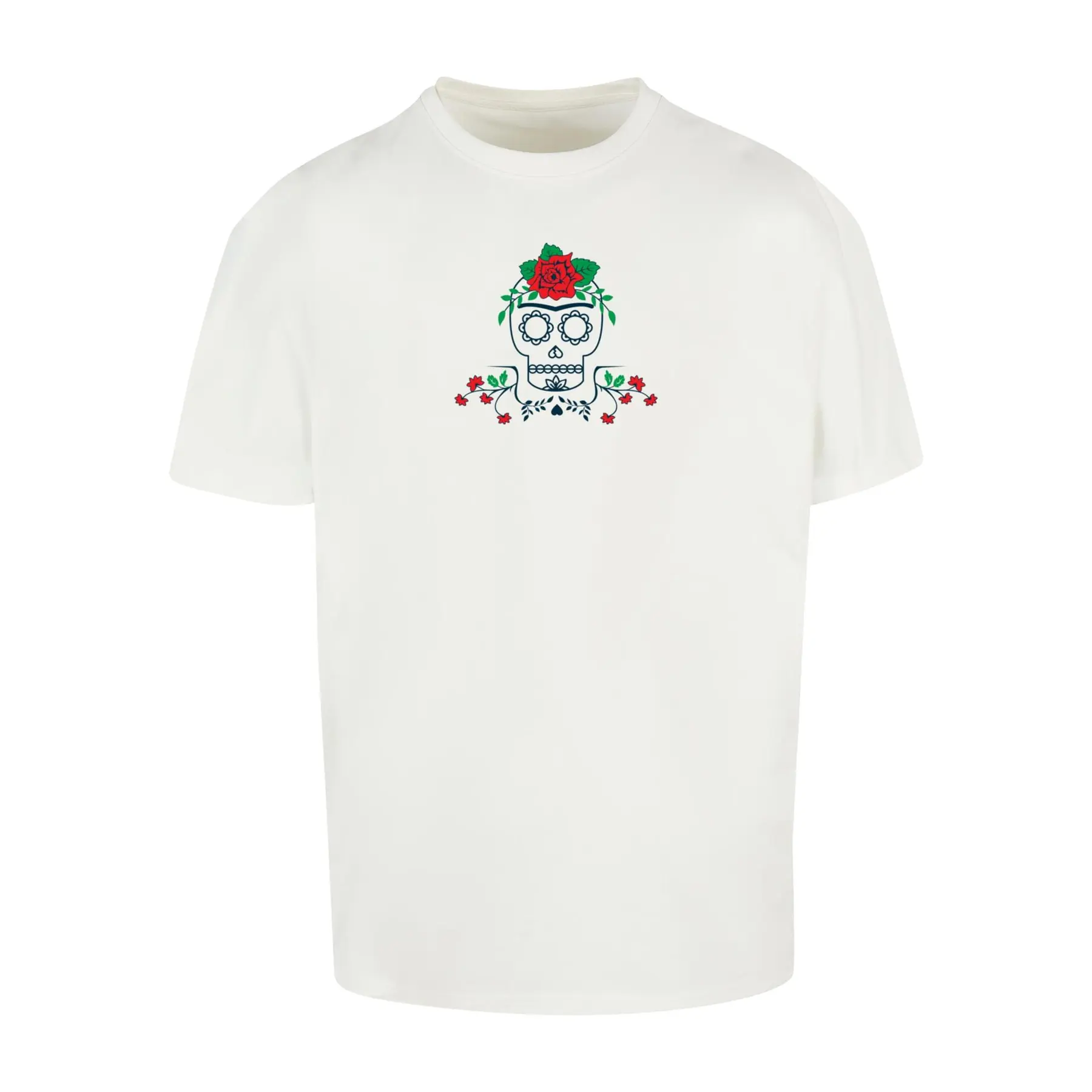 Oversized T-Shirt Merchcode Frida Kahlo - Death Heavy