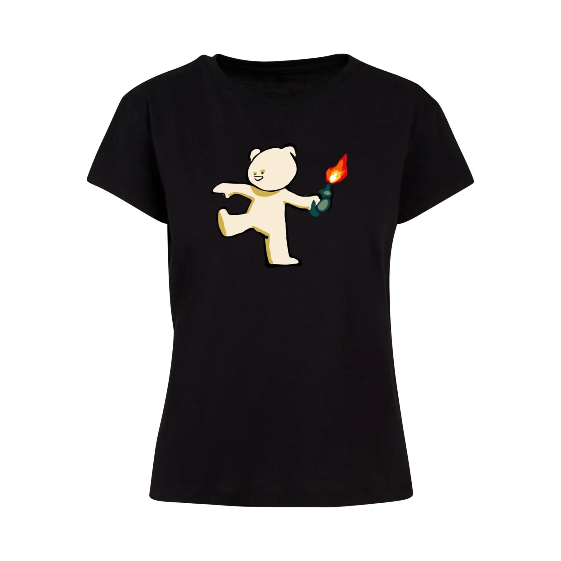 Damen T-Shirt Merchcode Brandalised - Molotov Teddy Box